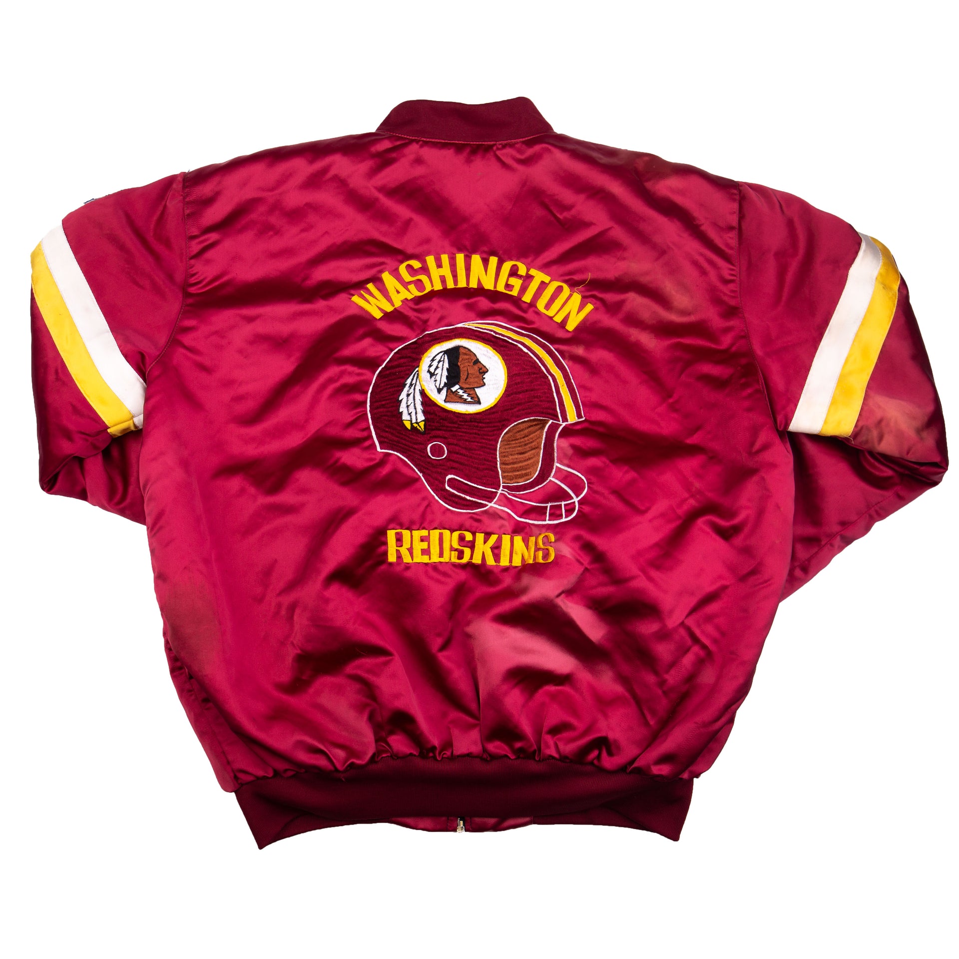 Vintage Maroon Washington Redskins Satin Jacket (1990's)