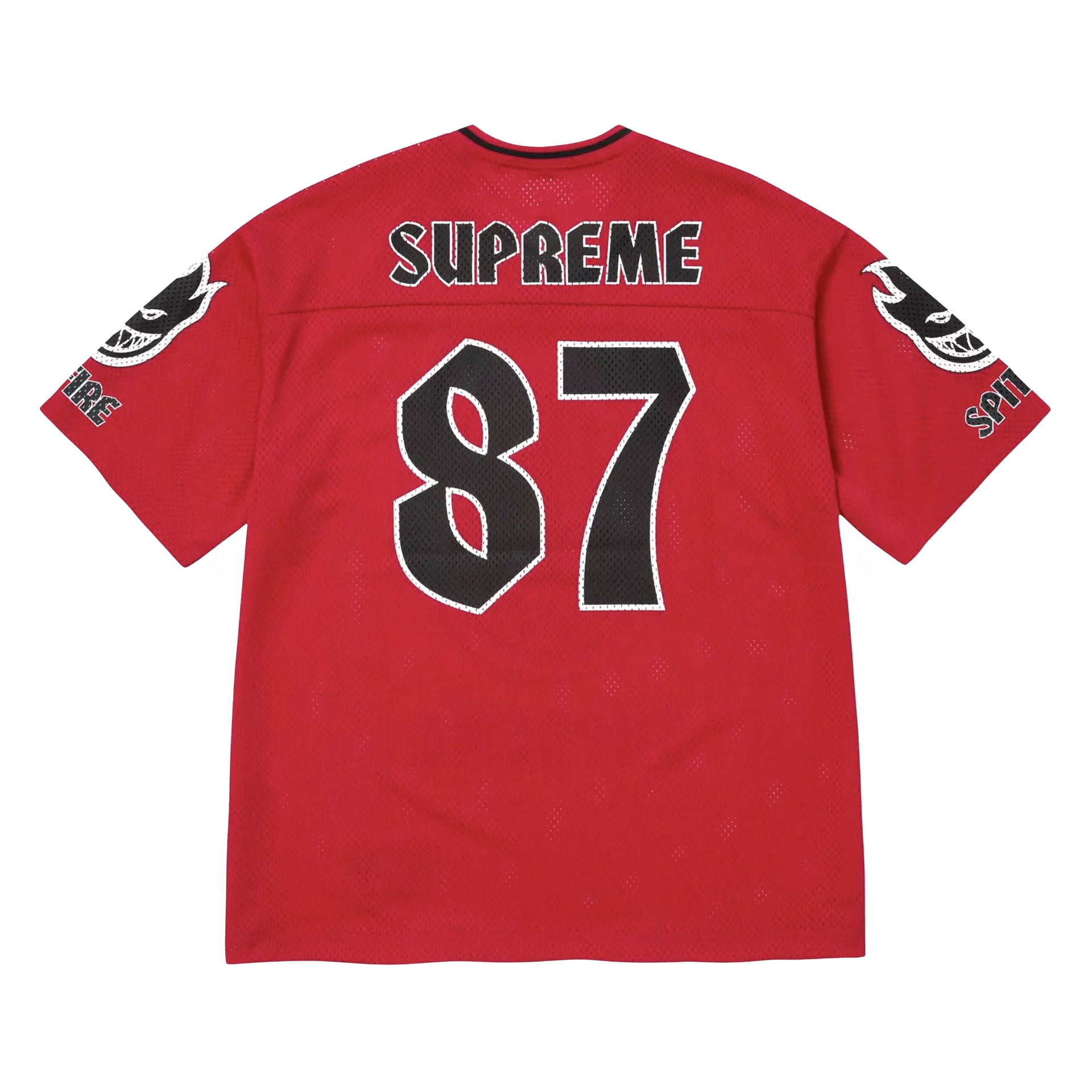 Supreme Red Spitfire Jersey
