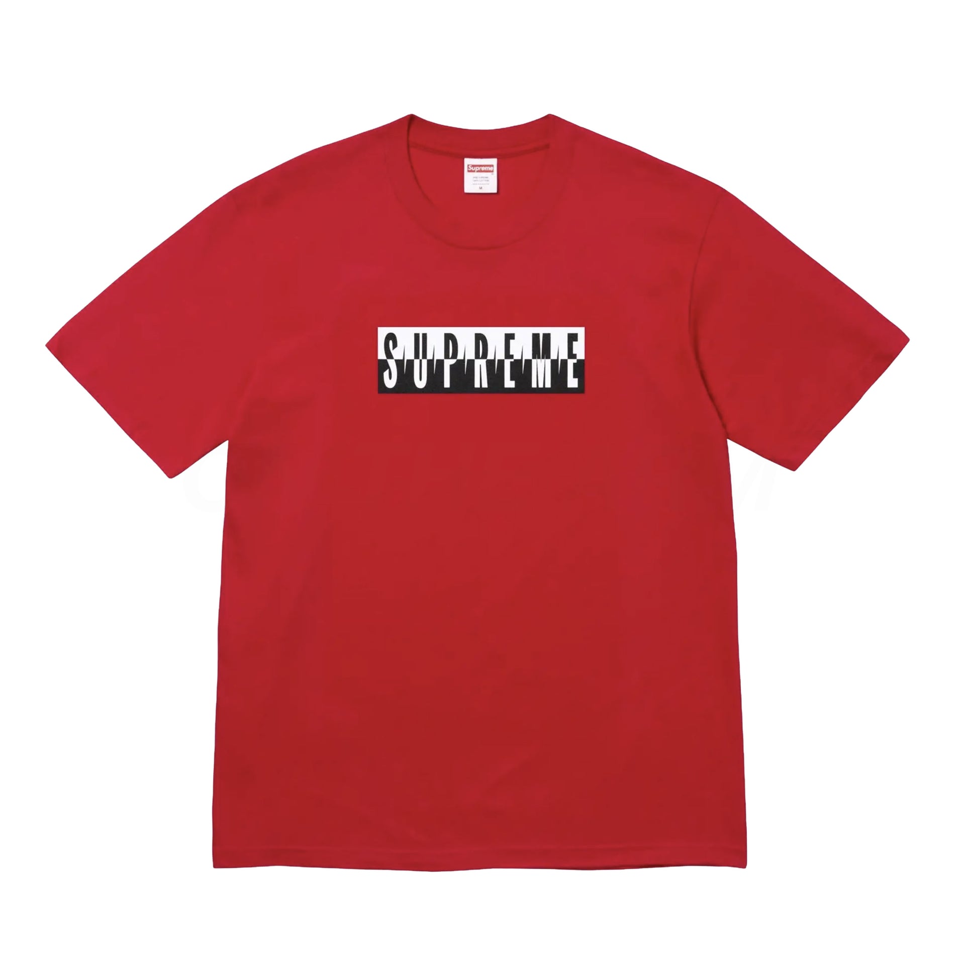 Supreme Red Split Tee