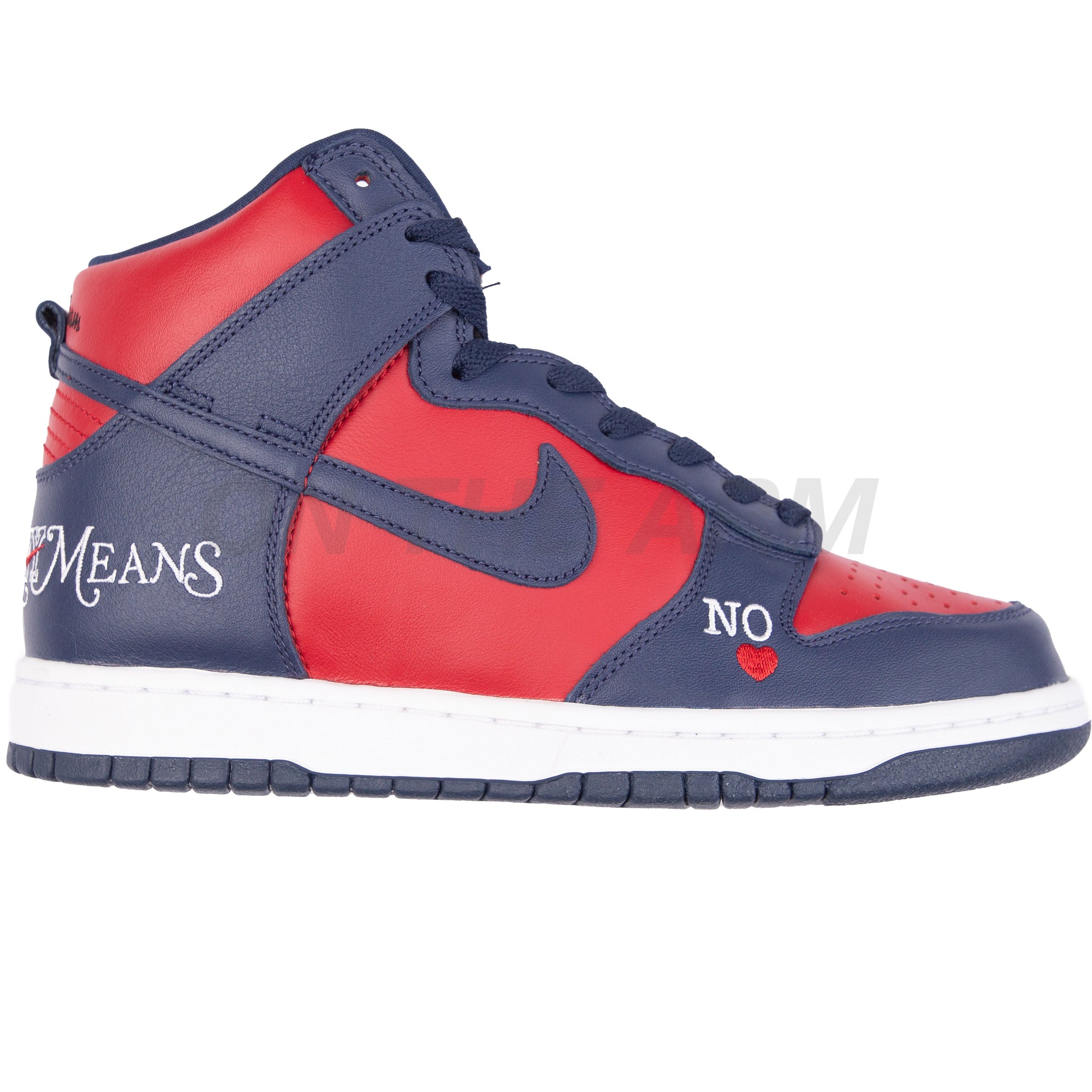 Nike SB Navy Supreme By Any Means Dunk High
