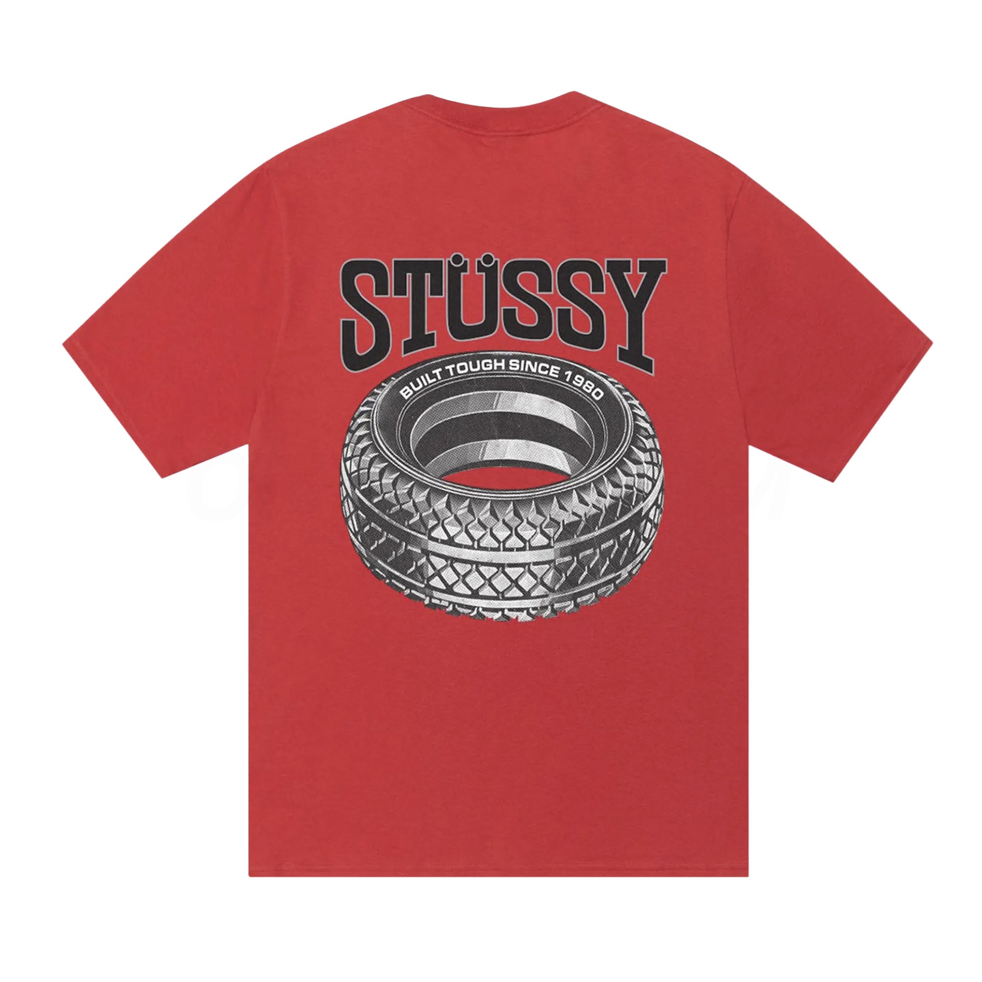 Stussy Red Tough Tread Tee