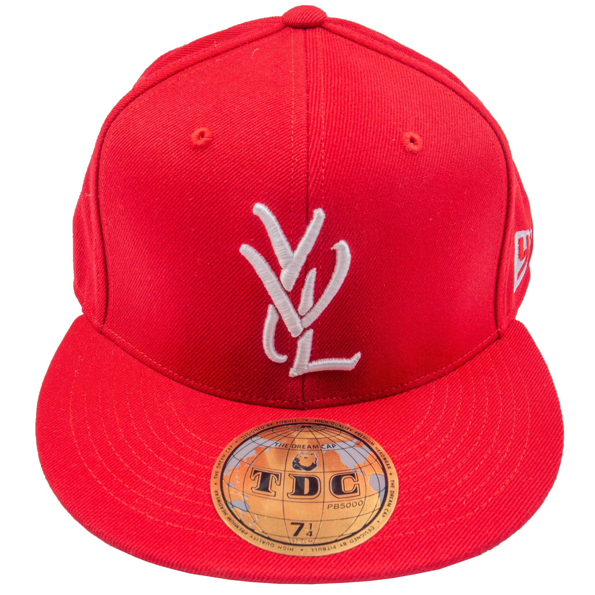 Playboi Carti Red YVL Fitted Hat