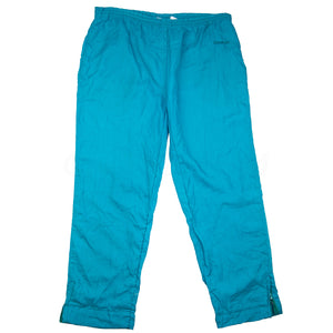 Vintage Aqua Reebok Nylon Pants (1990's)