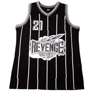 Revenge Black Rockets Basketball Jersey PRE-OWNED