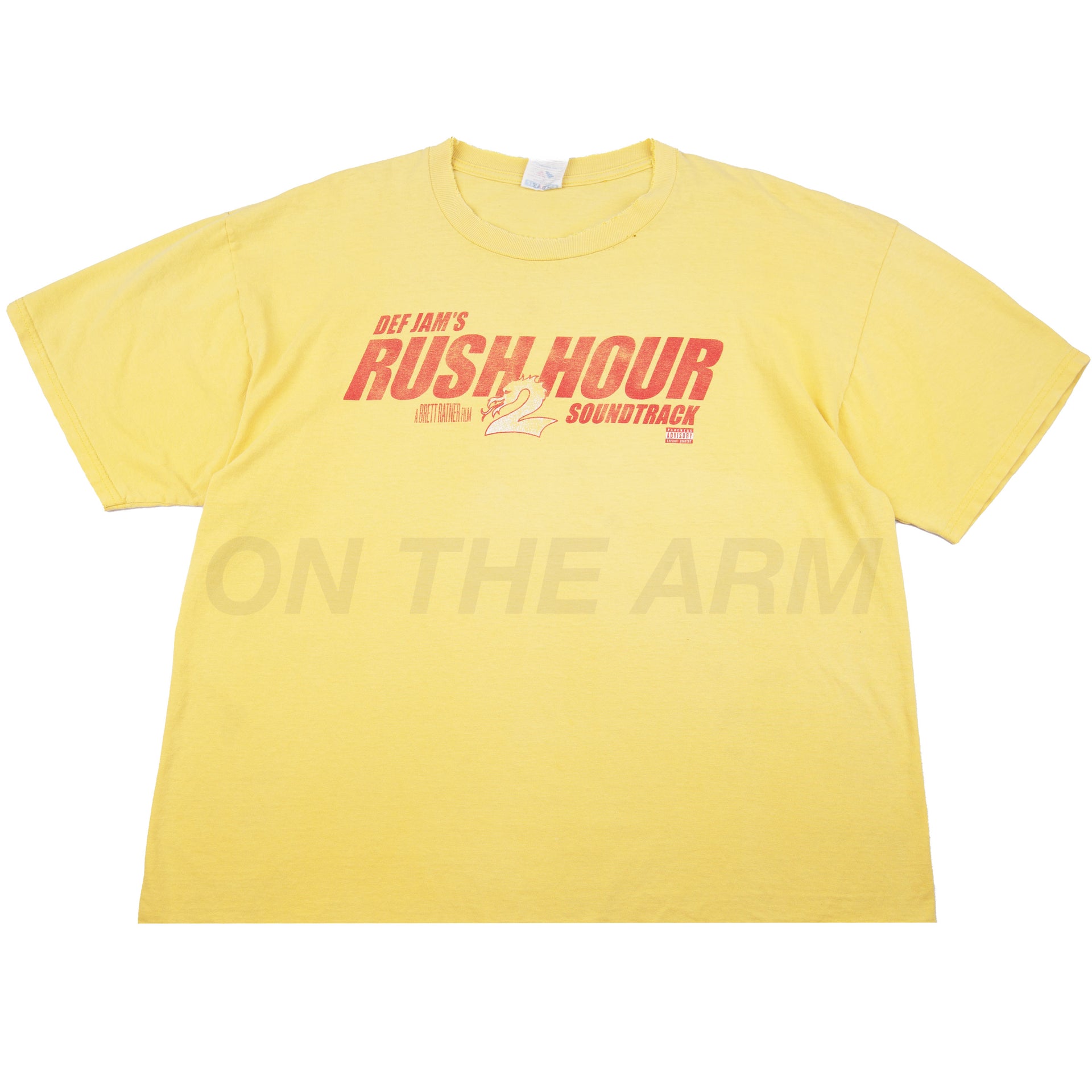 Vintage Yellow Rush Hour 2 Soundtrack Tee (2001)