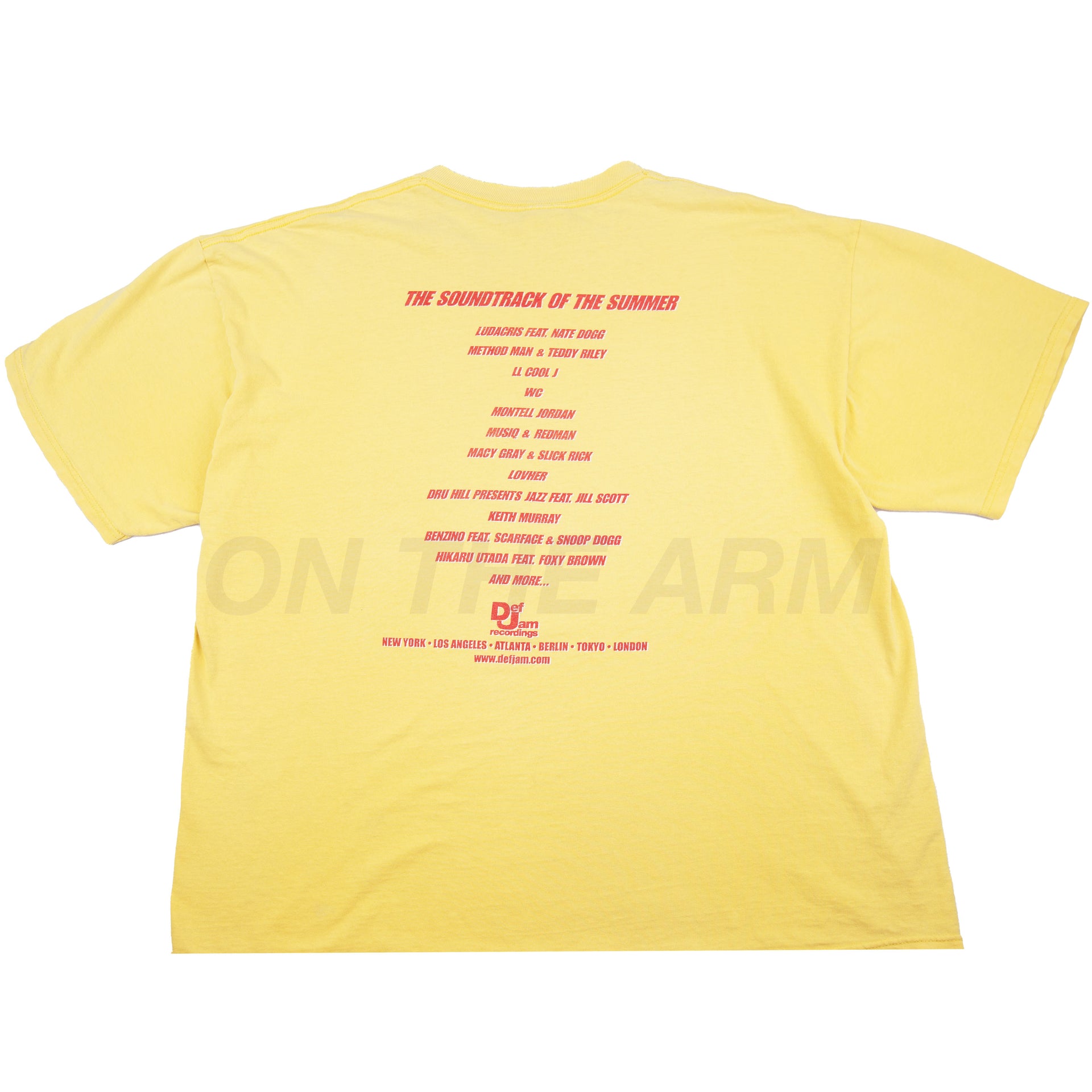 Vintage Yellow Rush Hour 2 Soundtrack Tee (2001)