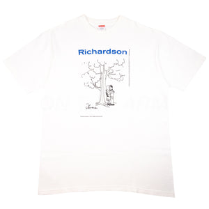 Supreme White Richardson Mark Gonzales Lovers Tee (2003) PRE-OWNED