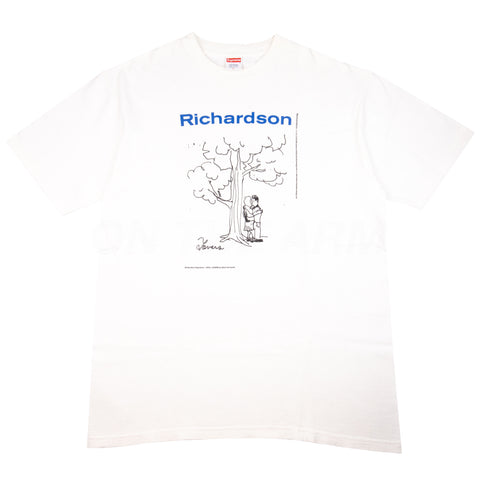 Supreme White Richardson Mark Gonzales Lovers Tee (2003) PRE-OWNED