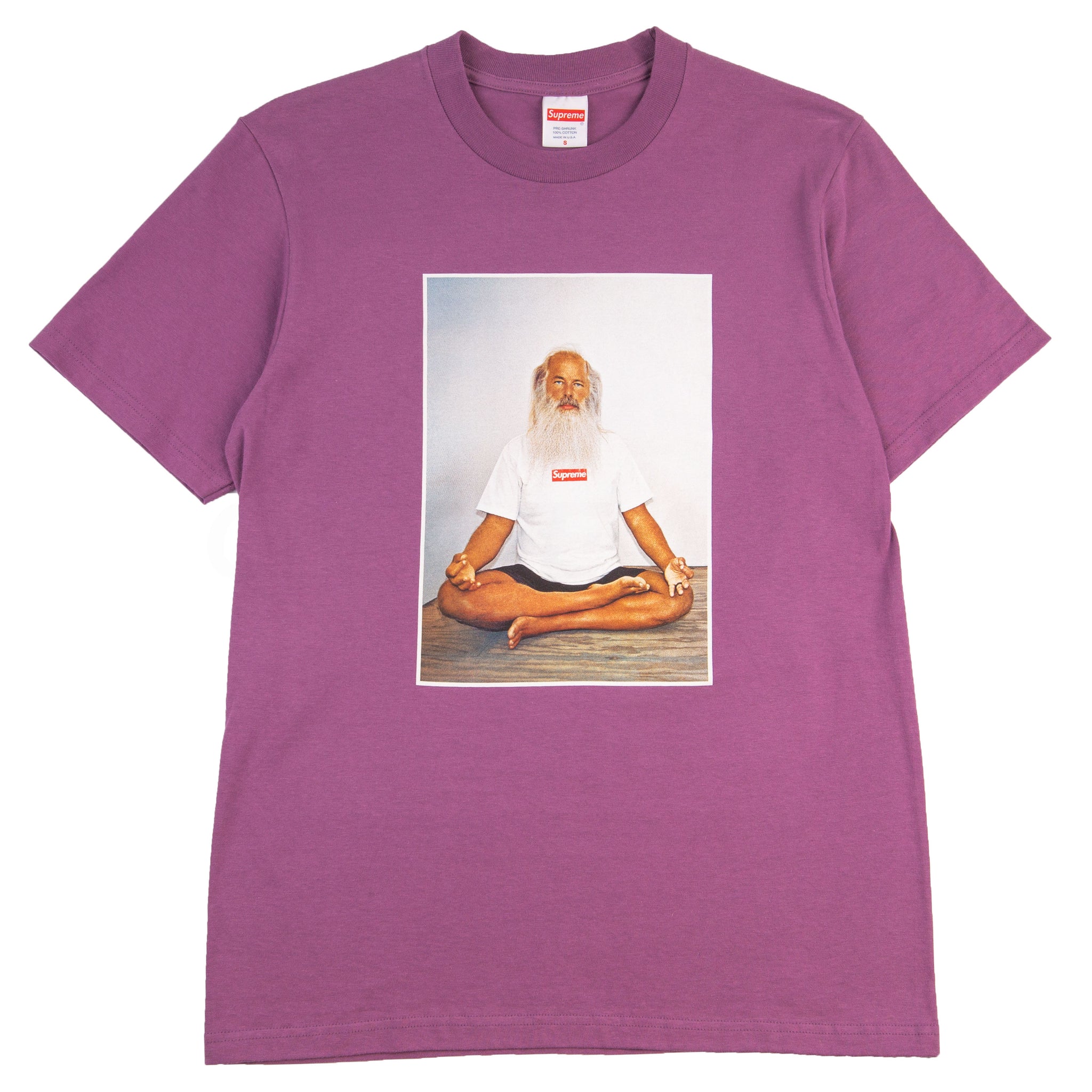 Supreme Plum Rick Rubin Tee PRE-OWNED