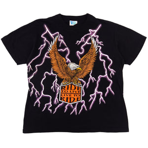 Vintage Black American Thunder Tee (1990's)