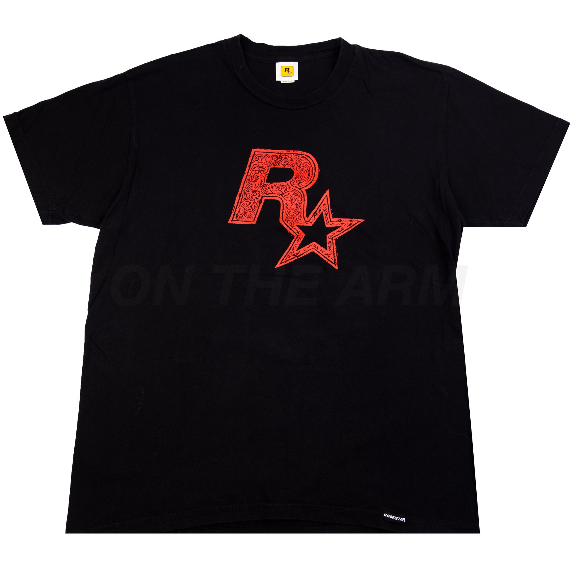 Vintage Black Rockstar Games Logo Tee (1998)