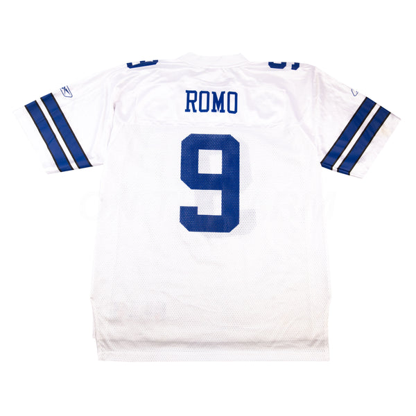 Vintage White Reebok Cowboys Romo Jersey (2000's)
