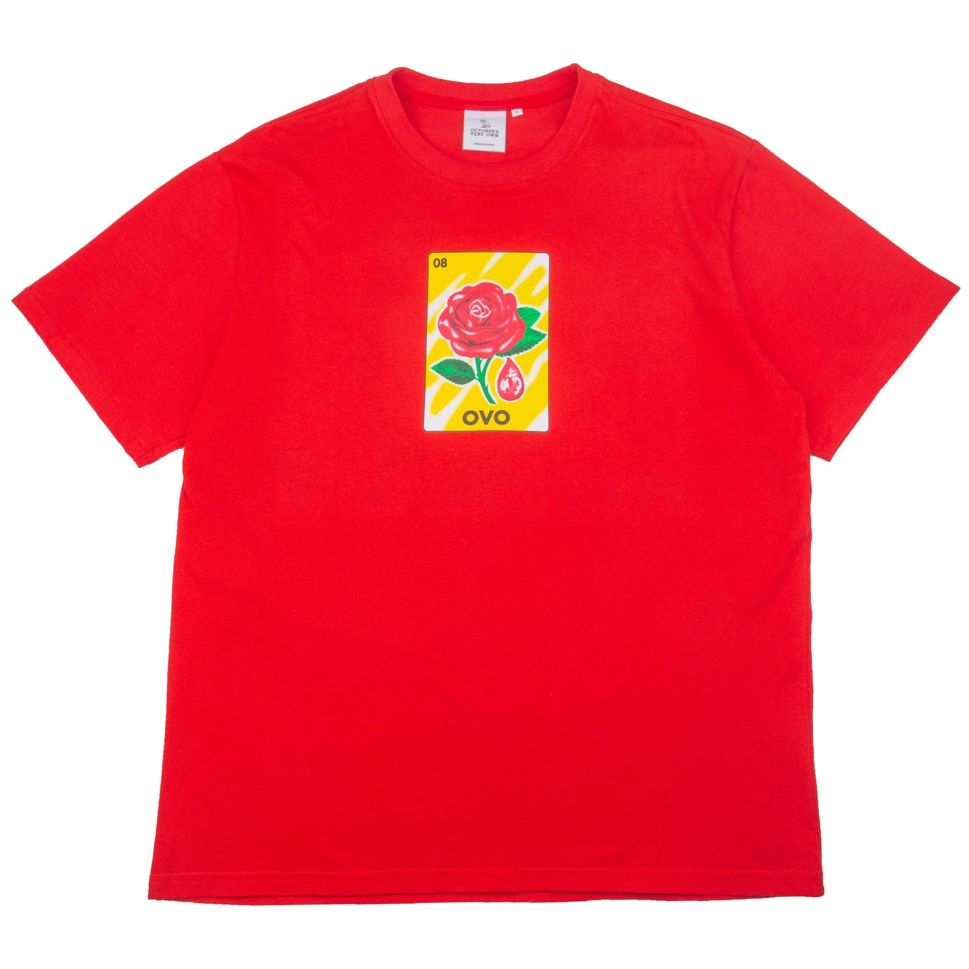 OVO Red Rose Tee PRE-OWNED