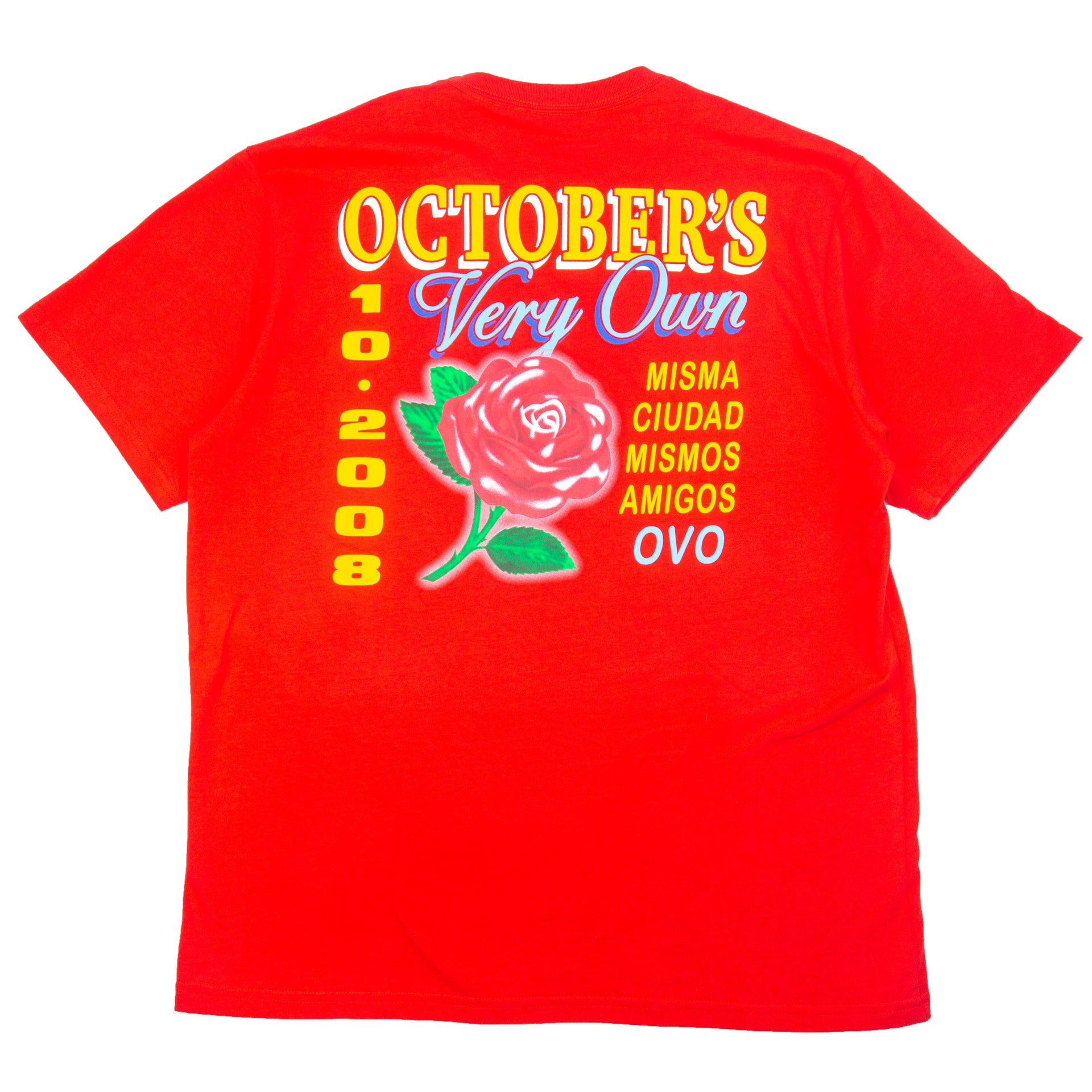 OVO Red Rose Tee PRE-OWNED