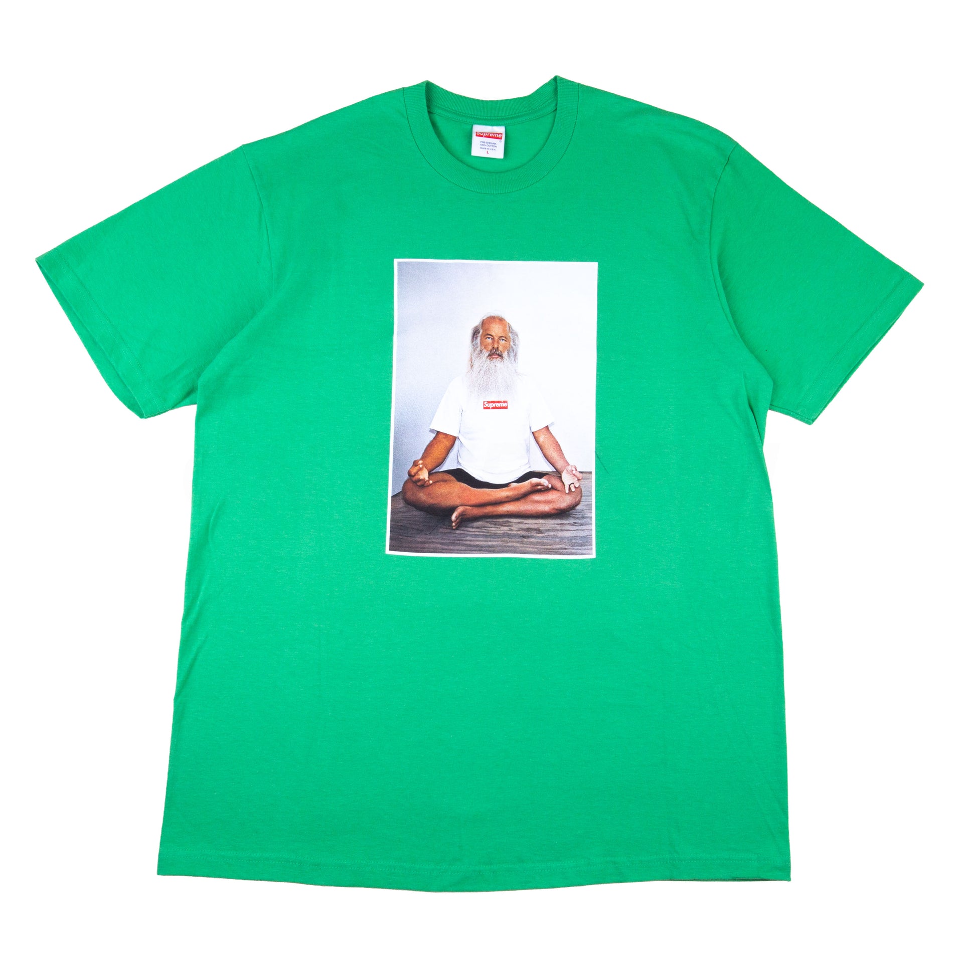 Supreme Green Rick Rubin Tee PRE-OWNED