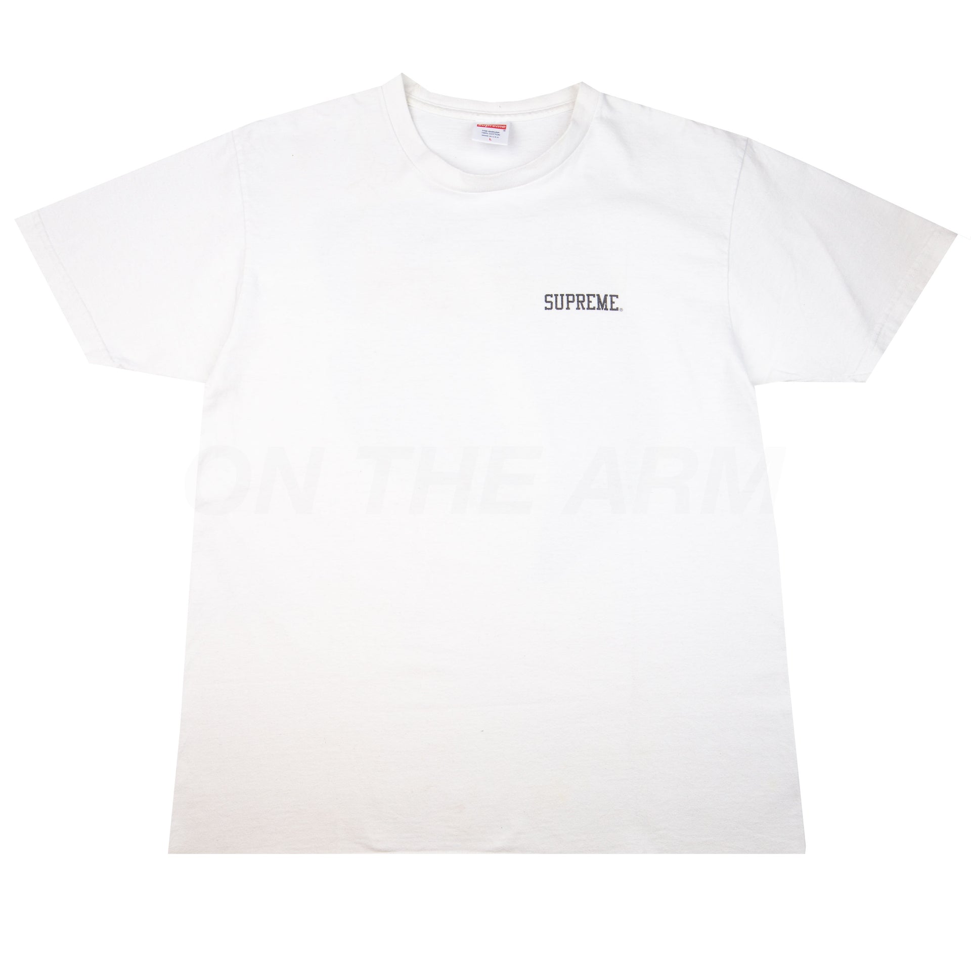 Supreme White Ruff Ryders Tee PRE-OWNED
