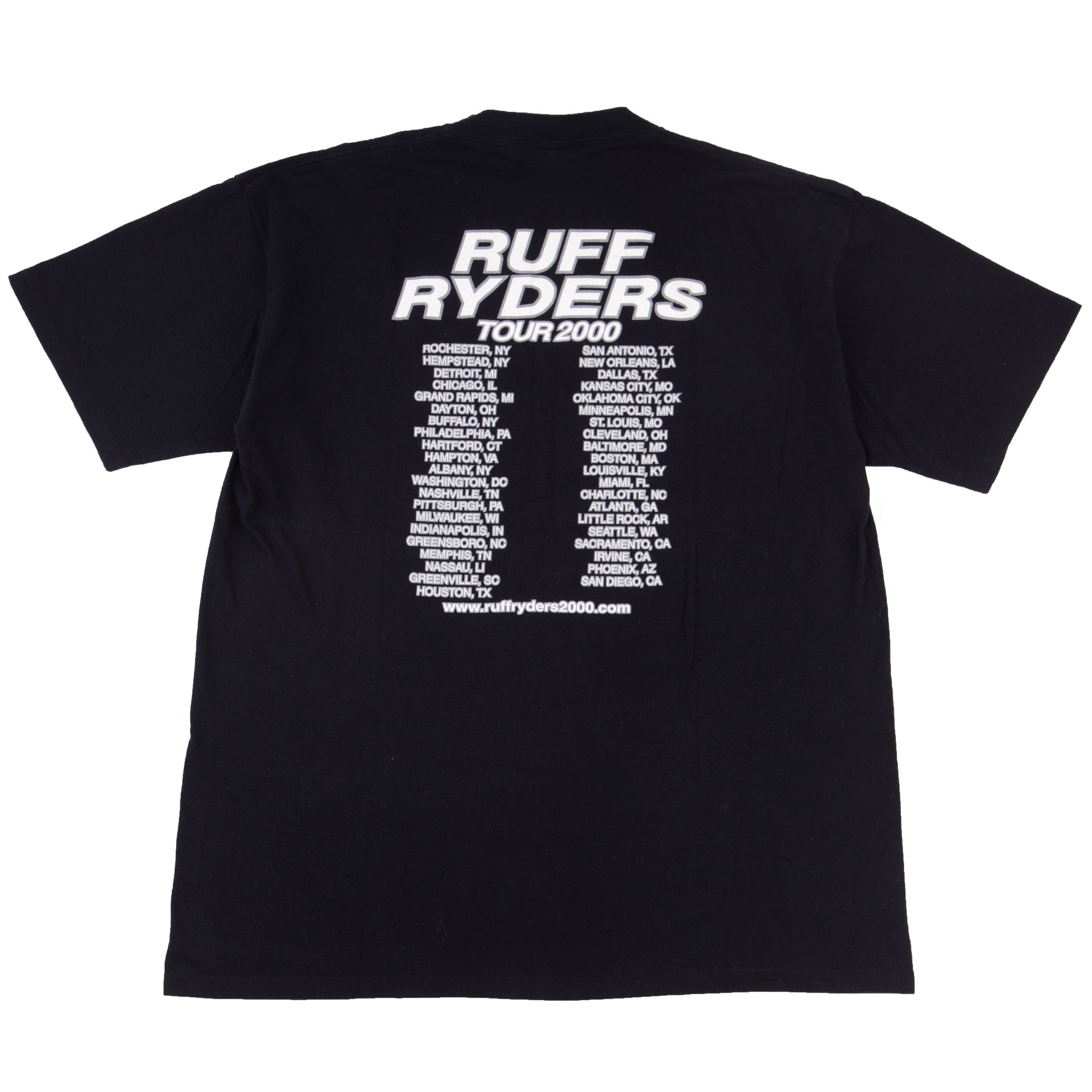 Vintage Black Ruff Ryders Tour Tee (2000)
