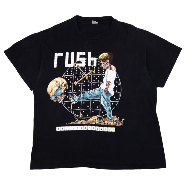 Vintage Black Rush Roll The Bones Tee (1991)