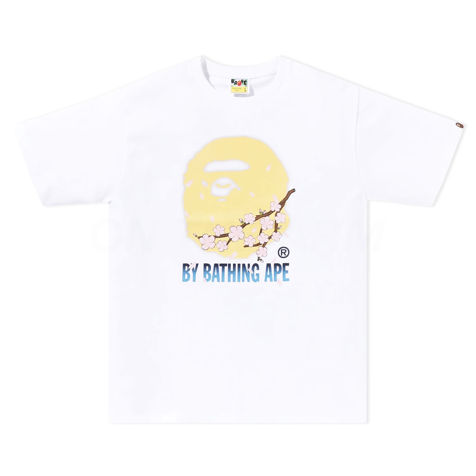 Bape White Sakura By Bathing Ape Tee