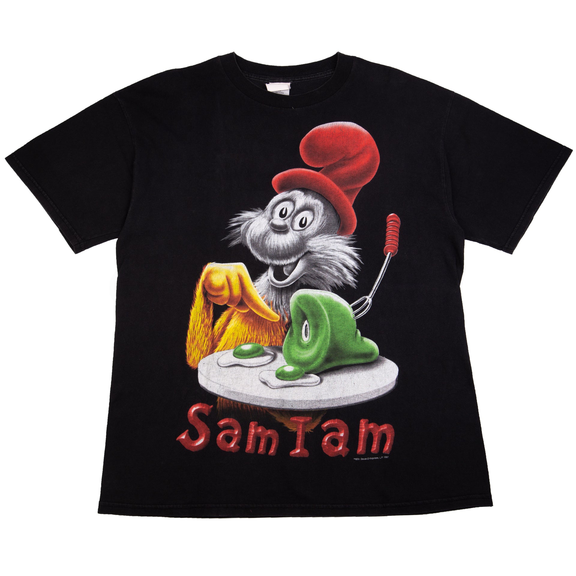 Vintage Black Dr. Seuss Sam I Am Tee (1997)