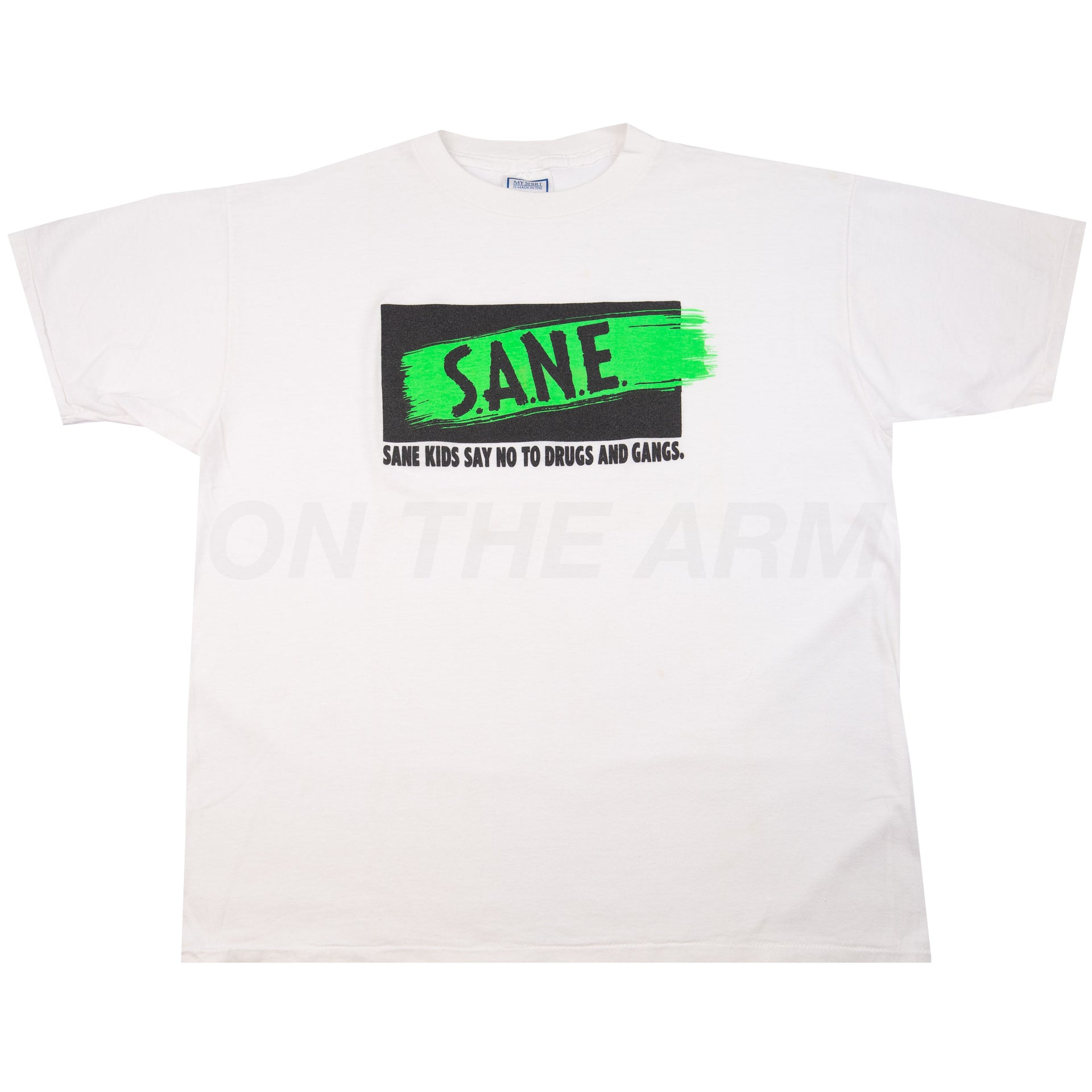 Vintage White SANE Tee (1990's)
