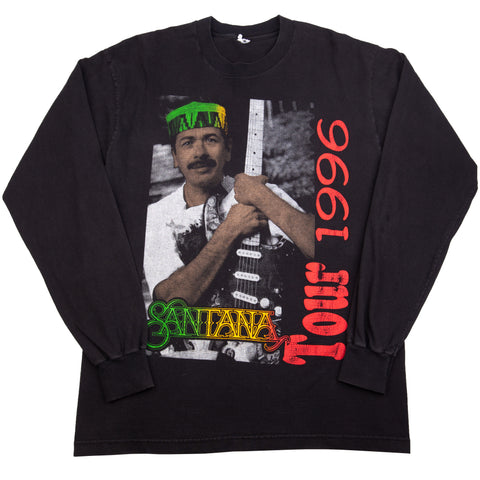 Vintage Black Santana Tour L/S (1996)