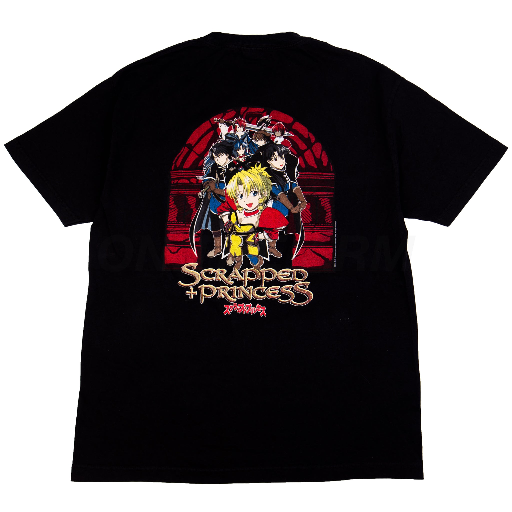 Vintage Black Scrapped Princess Tee (2005)