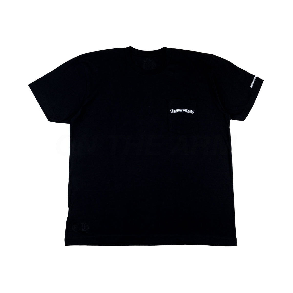 Chrome Hearts Black Scroll Tee
