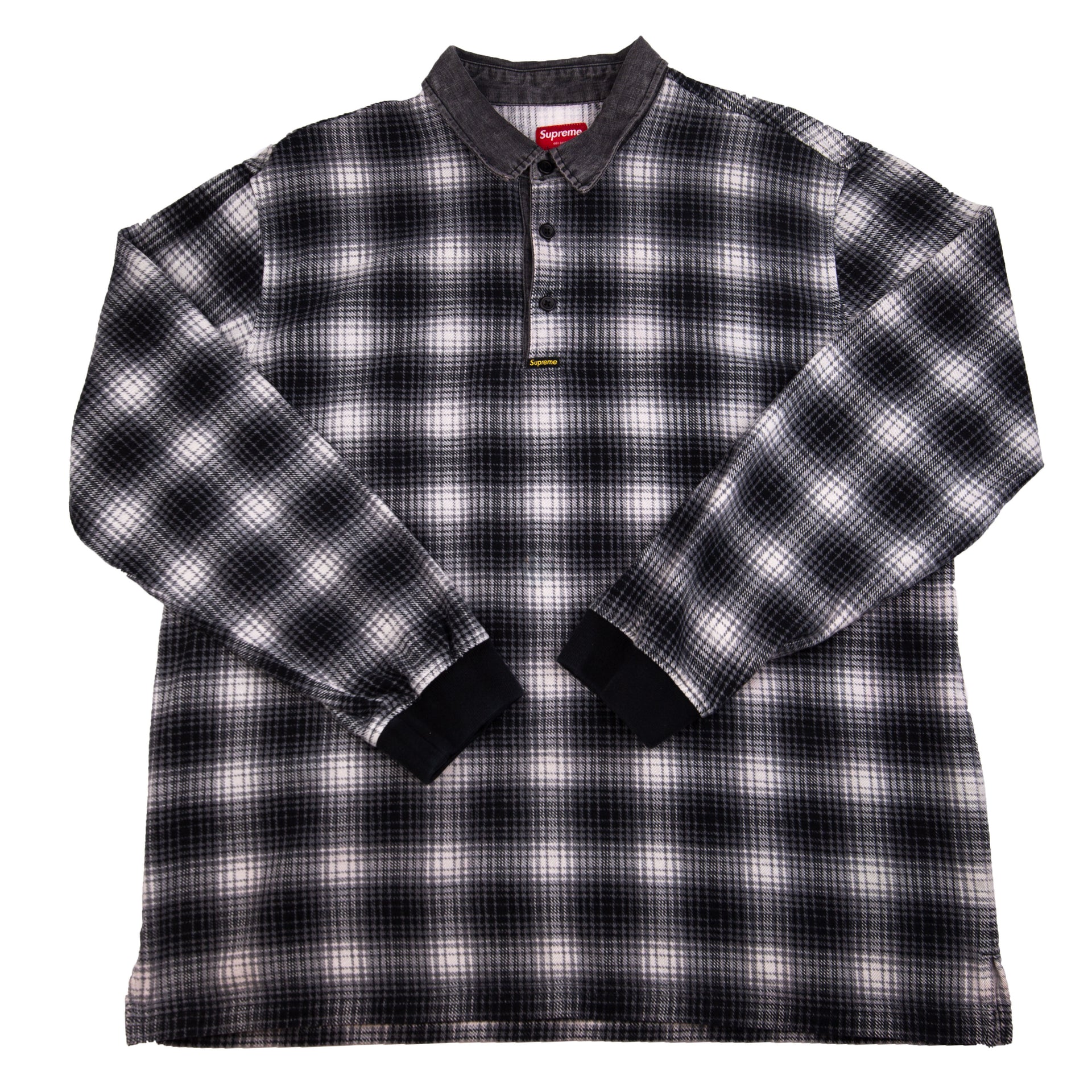 Supreme Shadow Plaid Rugby (2014) PRE-OWNED