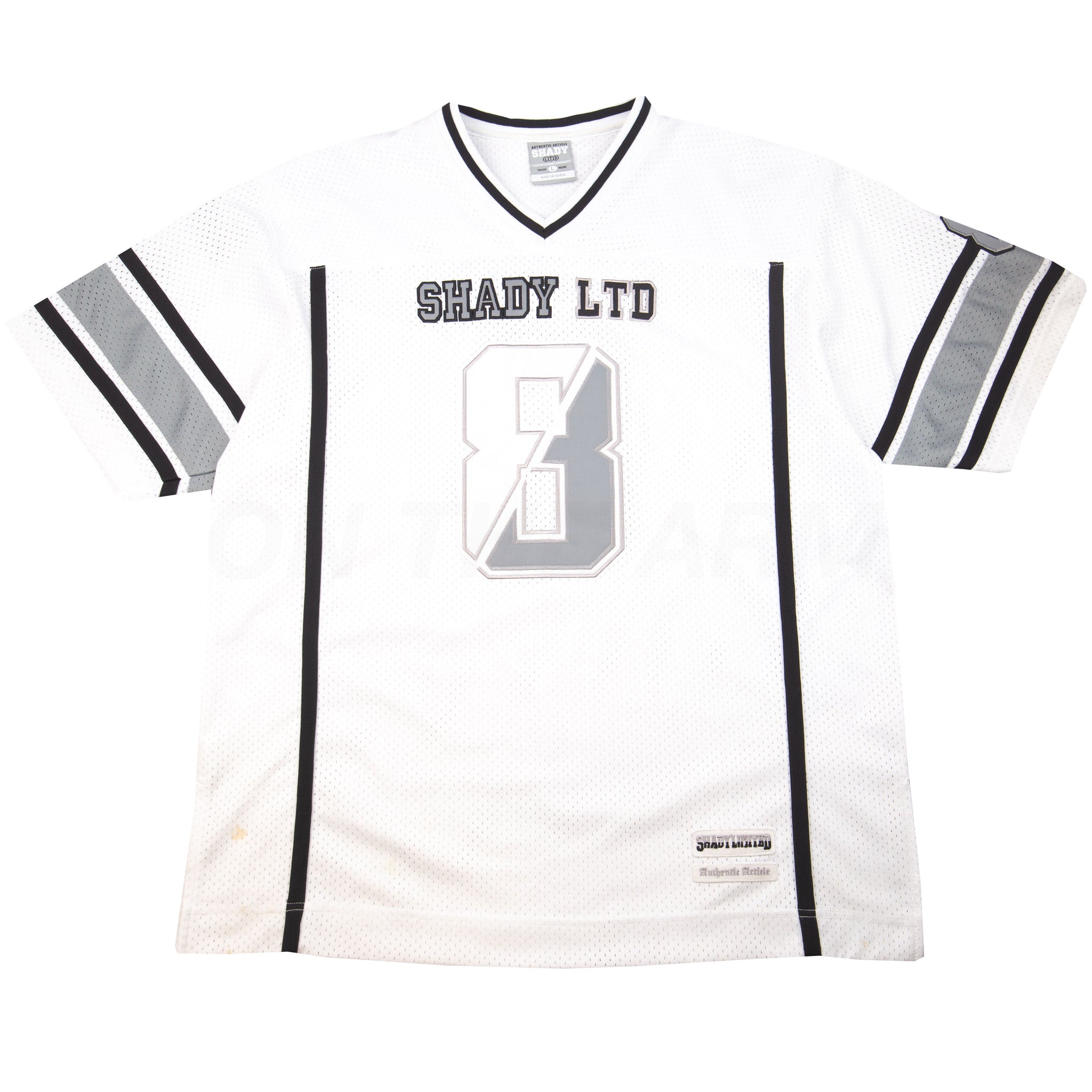 Vintage White Shady Limited Football Jersey (2000's)