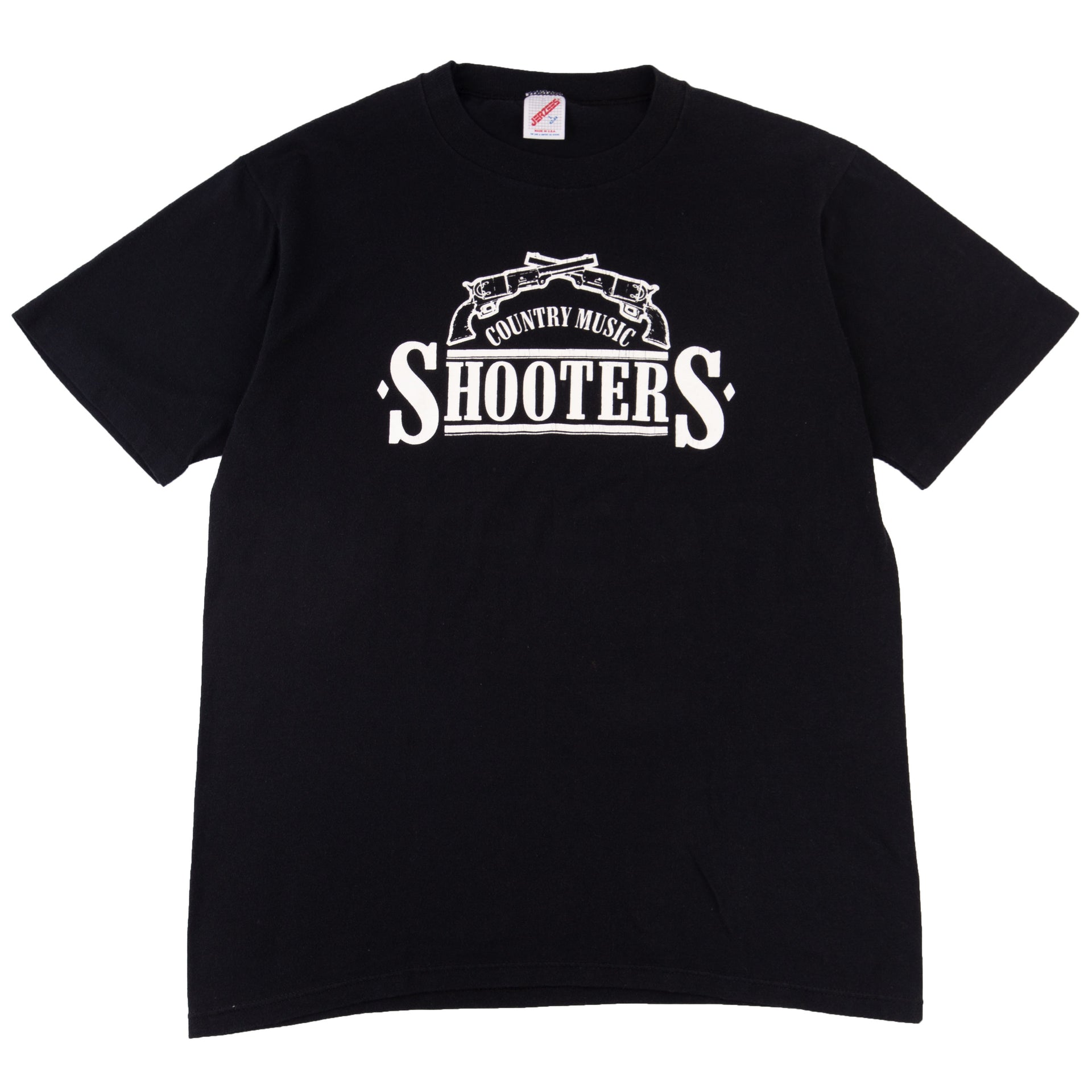 Vintage Black Country Music Shooters Tee