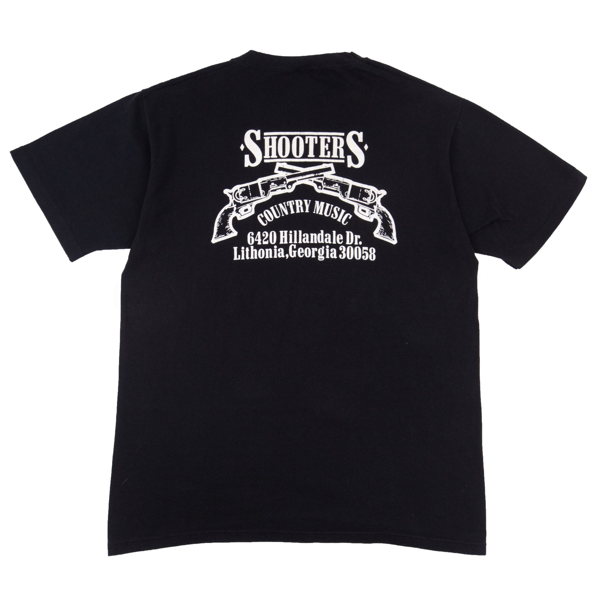 Vintage Black Country Music Shooters Tee