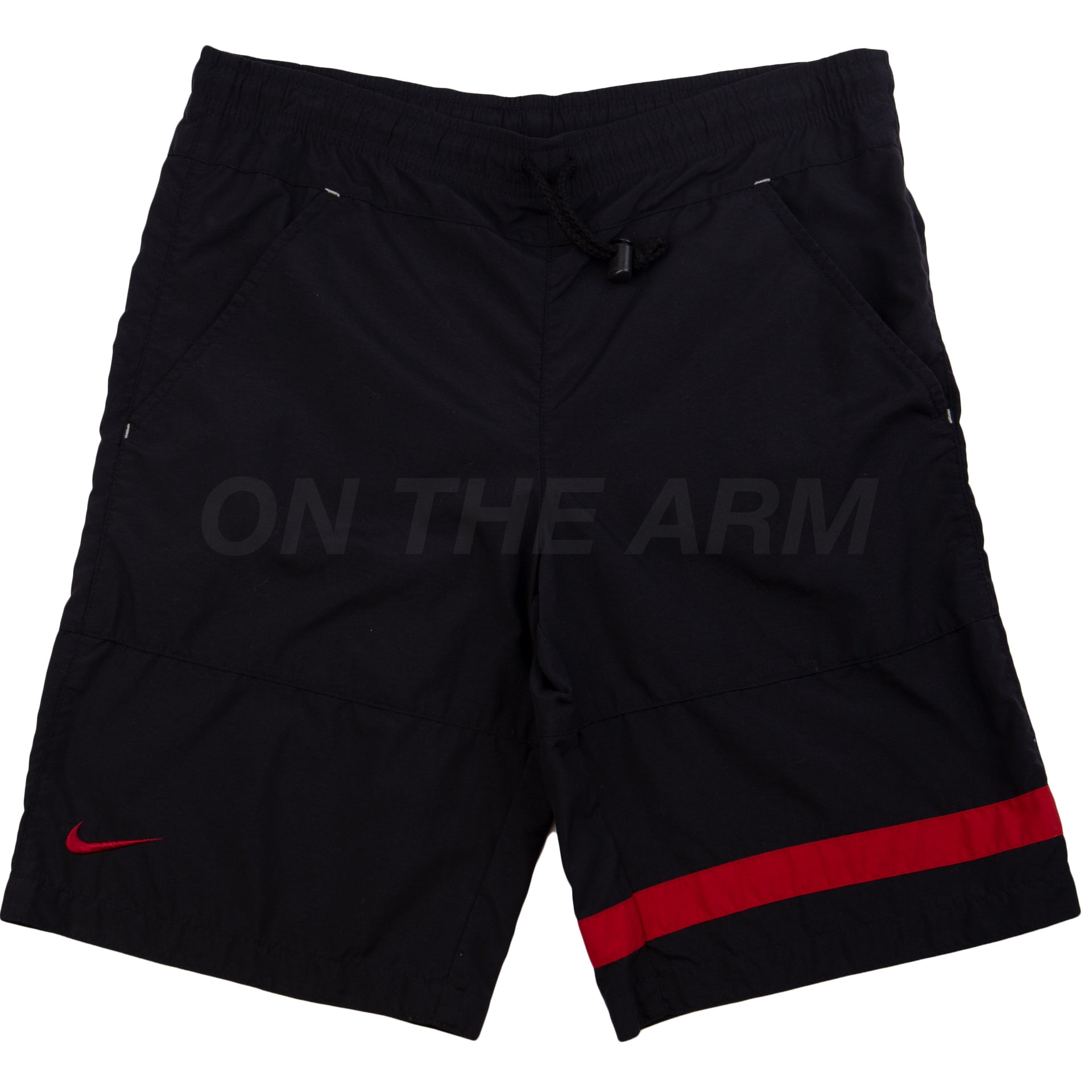 Vintage Black/Red Nike Shorts (1990's)