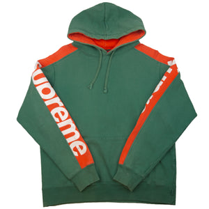 Supreme Green Sideline Hoodie PRE-OWNED