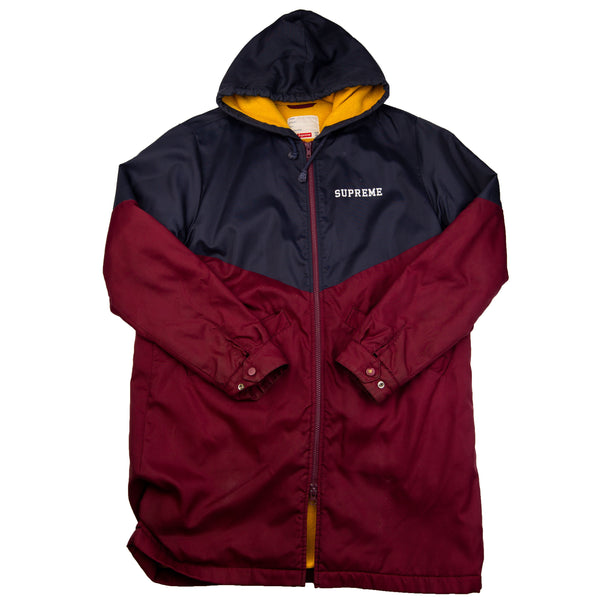 Supreme Red/Navy Sideline Jacket PRE-OWNED