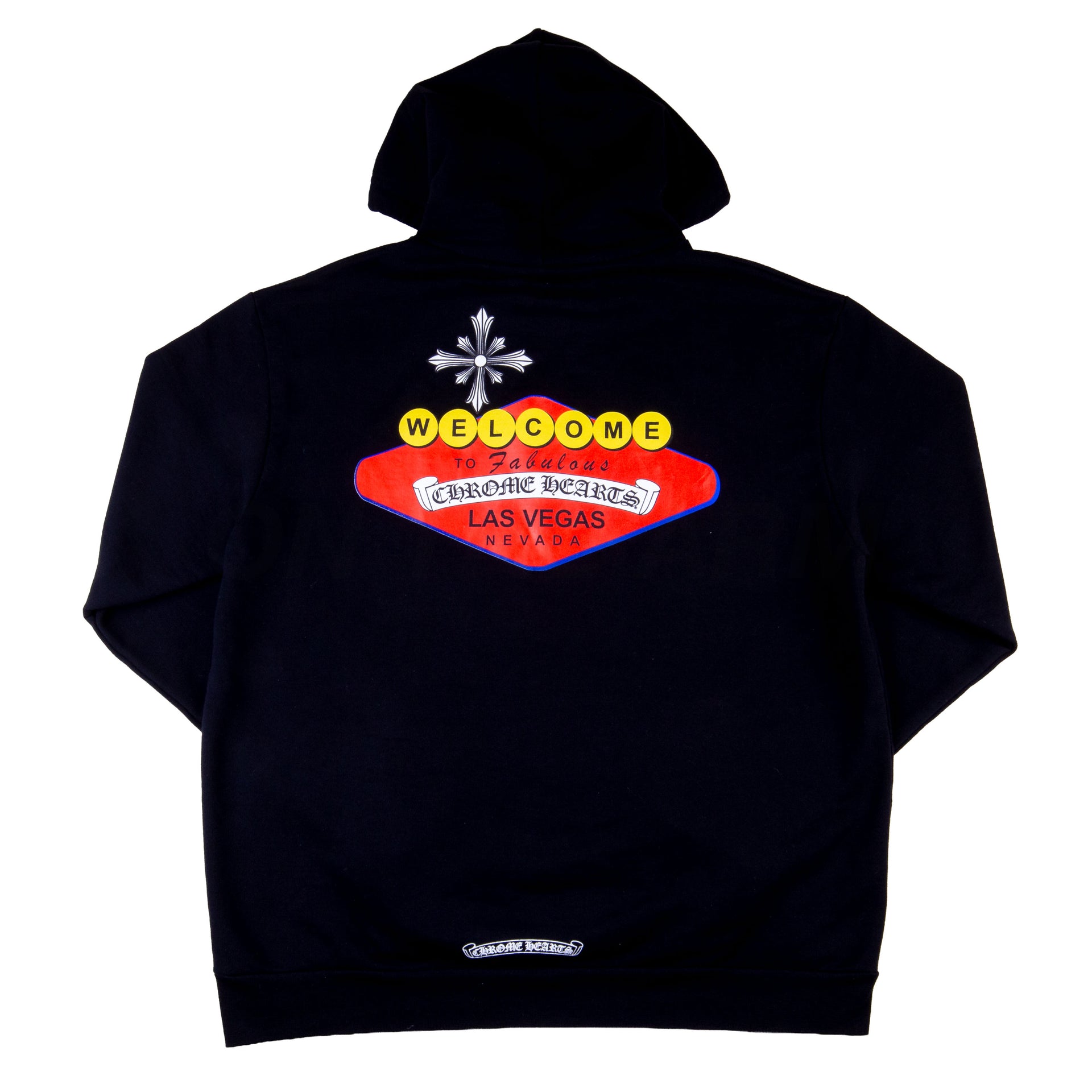 Chrome Hearts Black Las Vegas Sign Hoodie PRE-OWNED