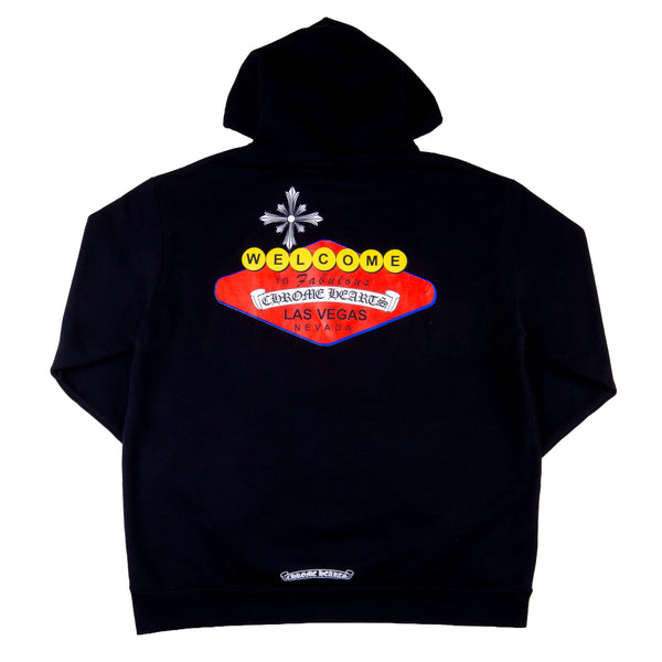 Chrome Hearts Black Las Vegas Sign Hoodie PRE-OWNED