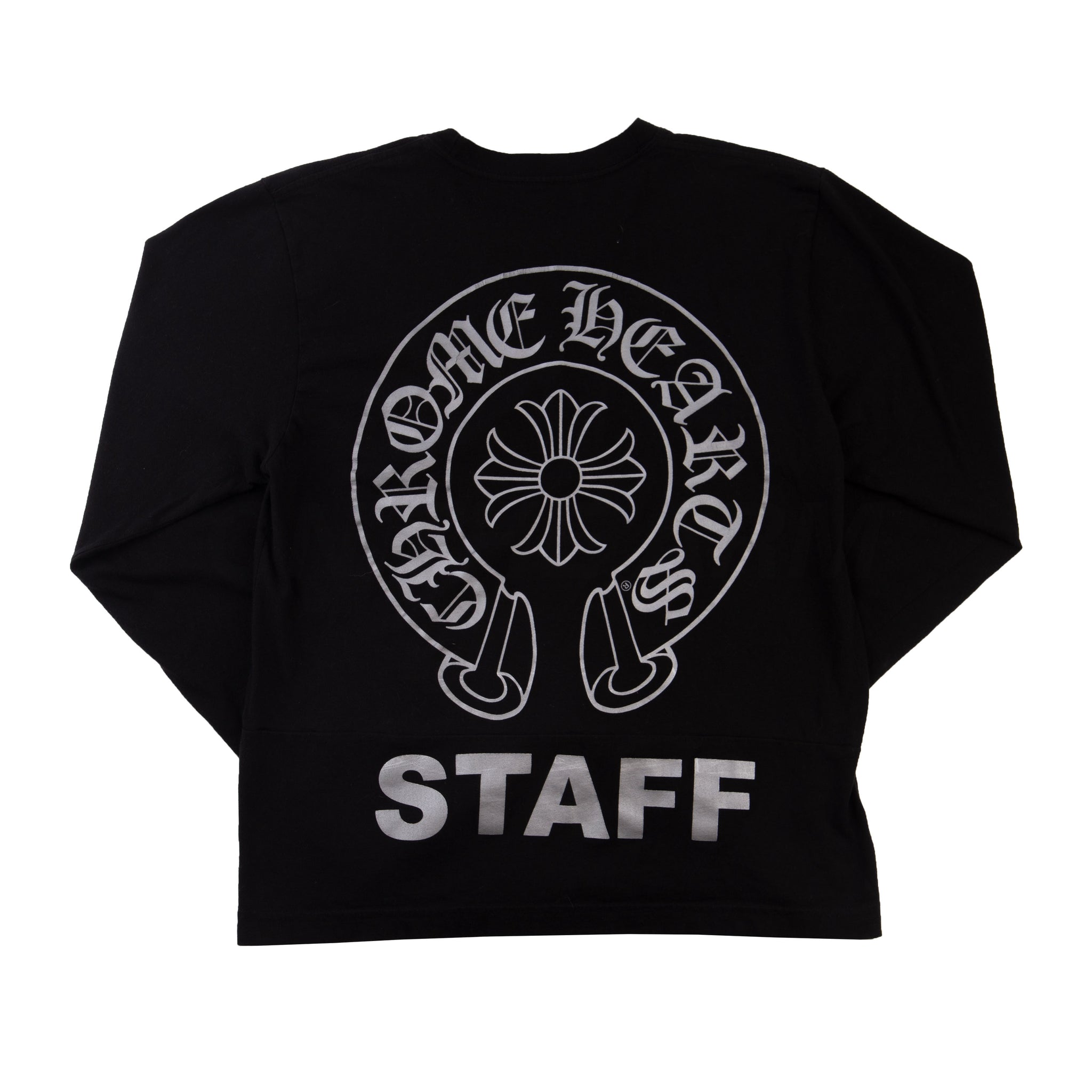Chrome Hearts Black/Silver Staff L/S PRE-OWNED