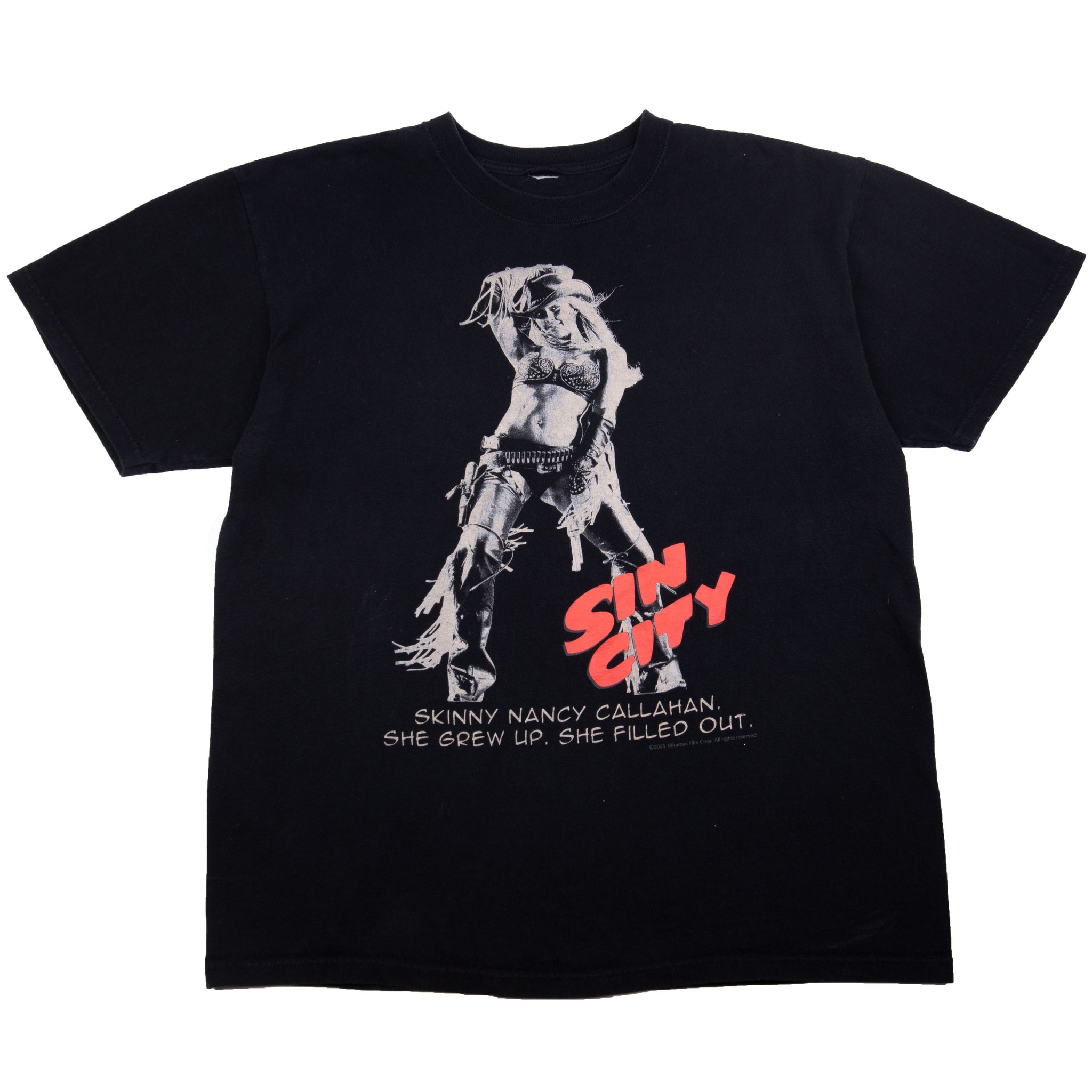 Vintage Black Sin City Nancy Promo Tee (2005)