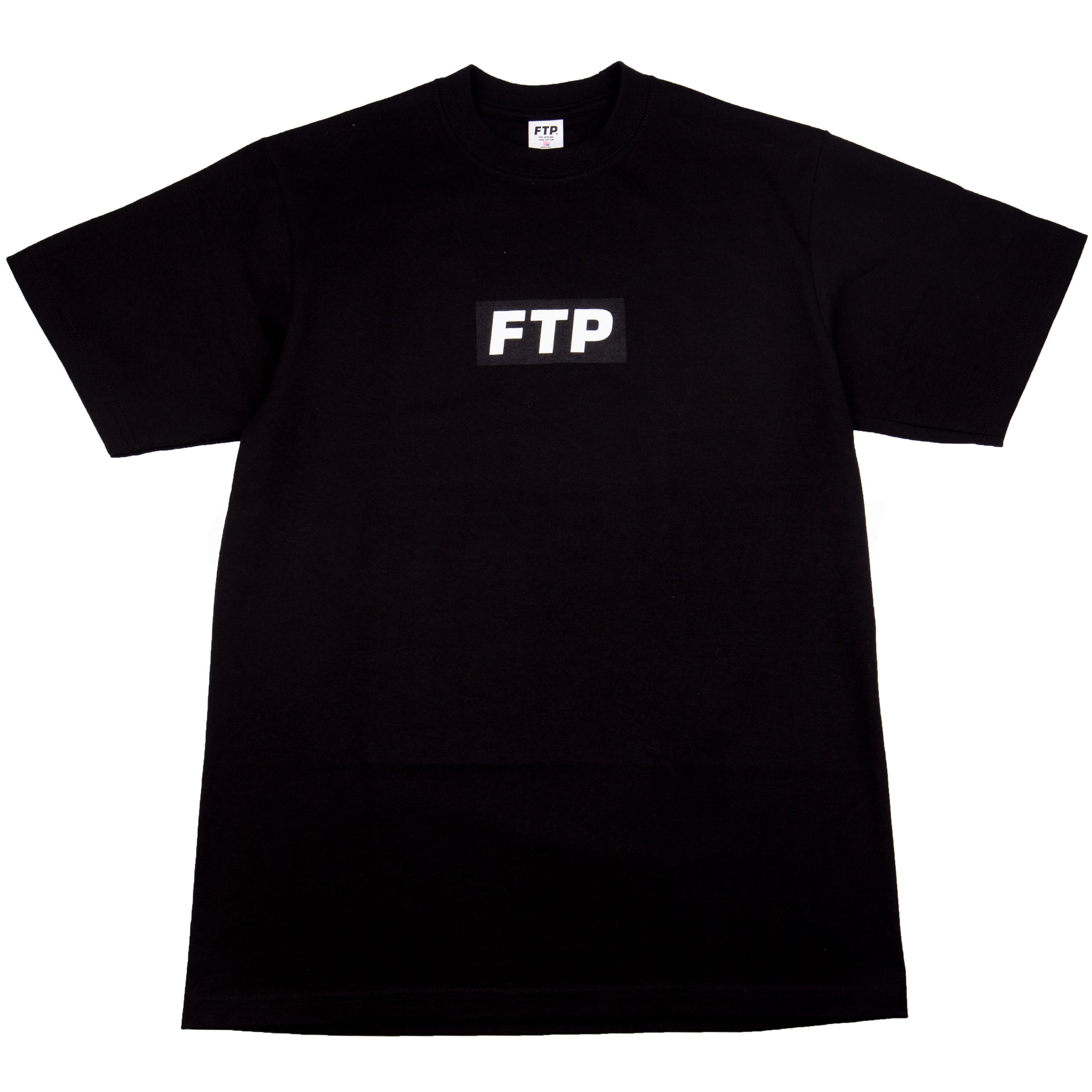 FTP Black Slap Logo Tee