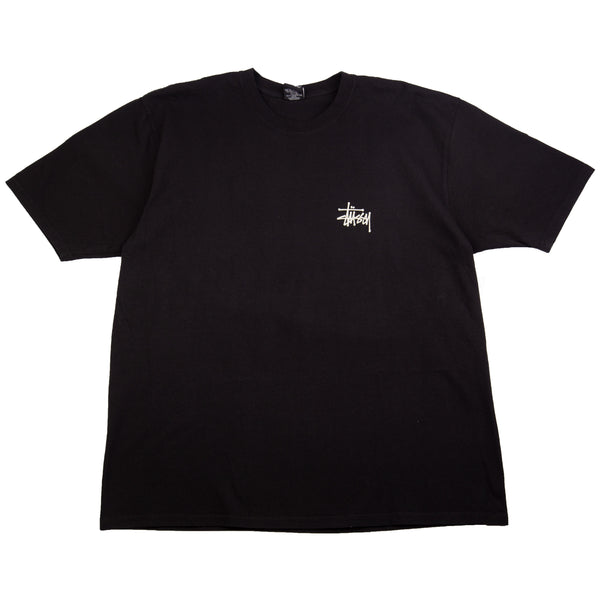 Stussy Black S Logo Tee