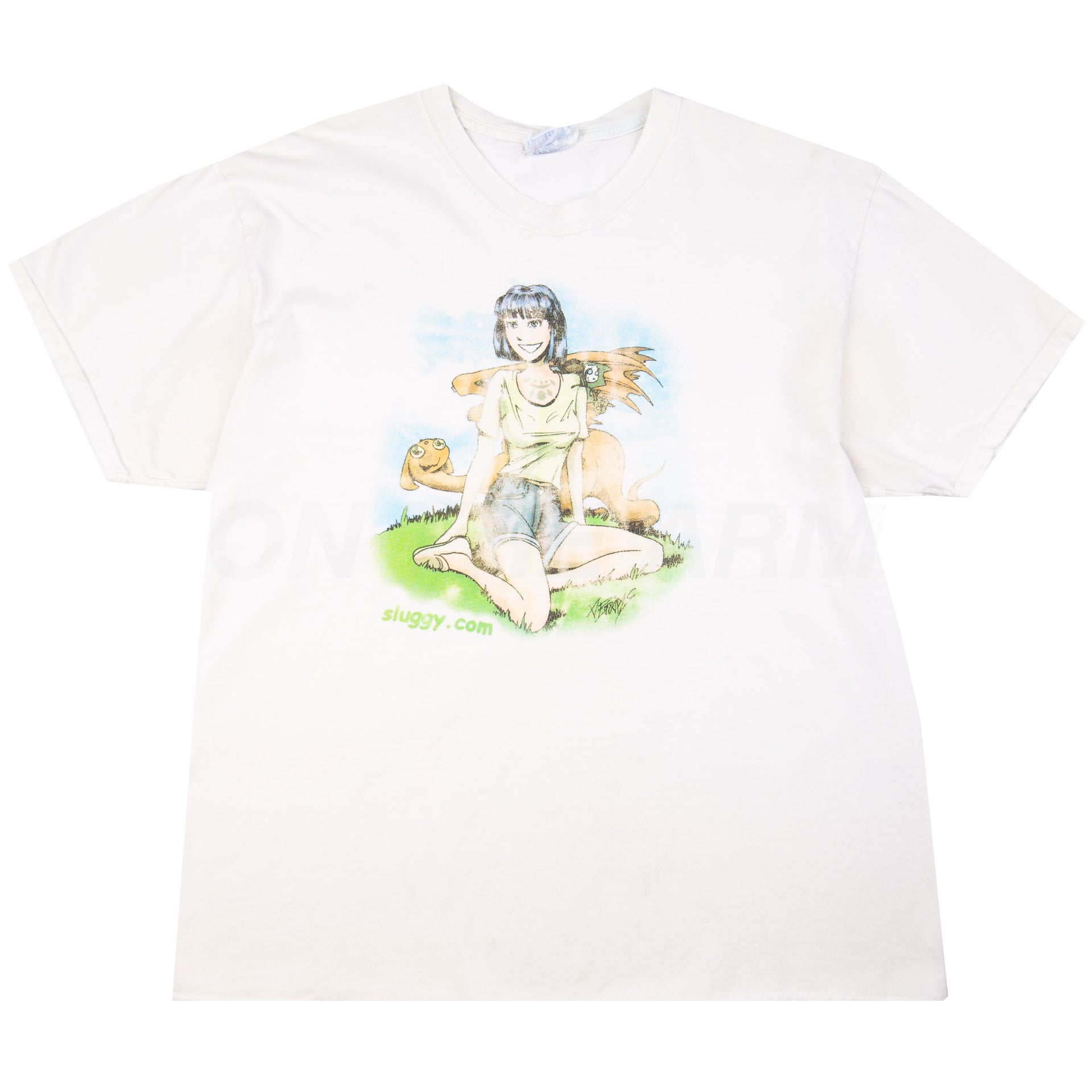 Vintage White Sluggy Comics Tee (2000's)