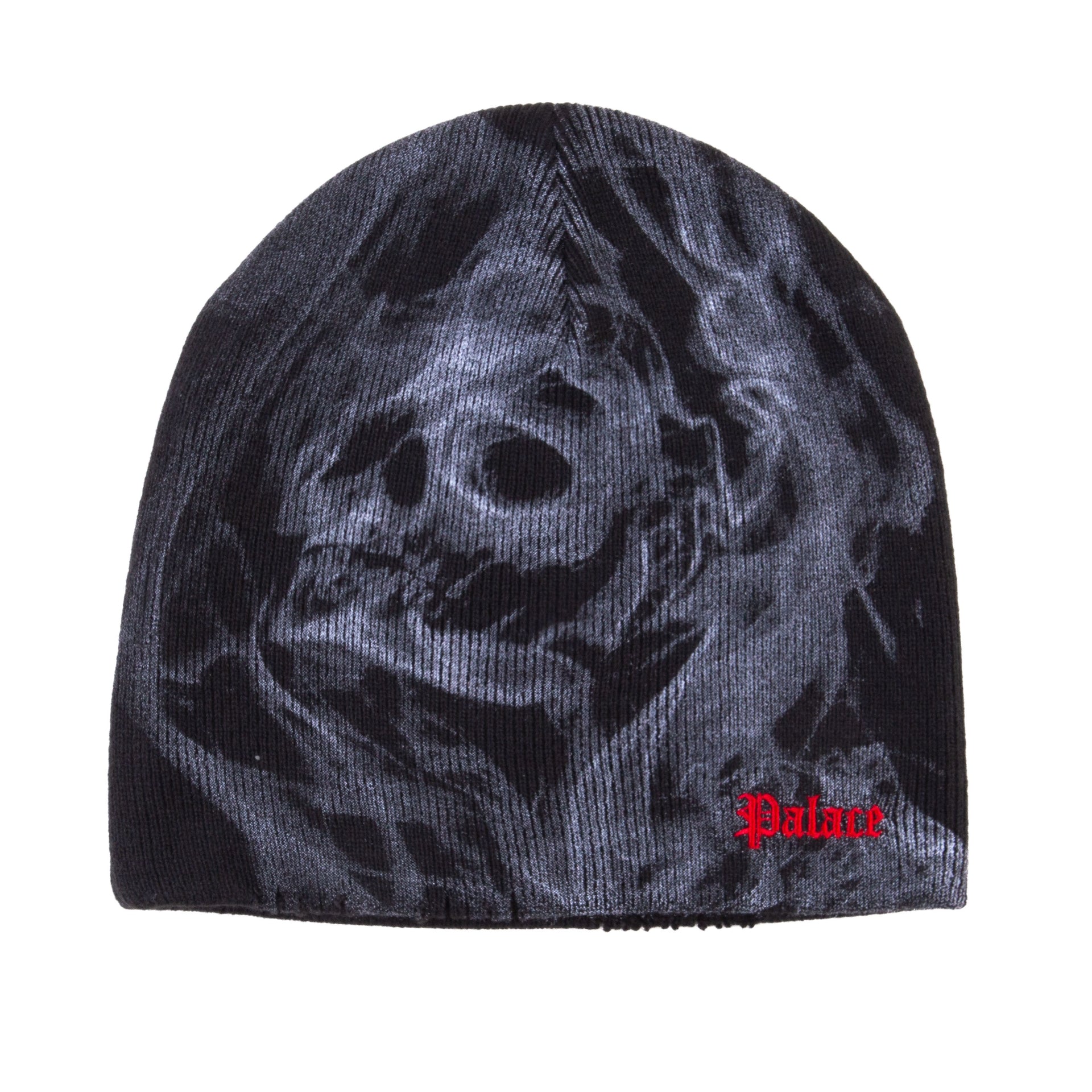 Palace Black Smoked Skully Beanie