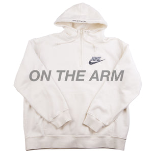 Supreme White Nike Snakeskin Quarter Zip PRE-OWNED