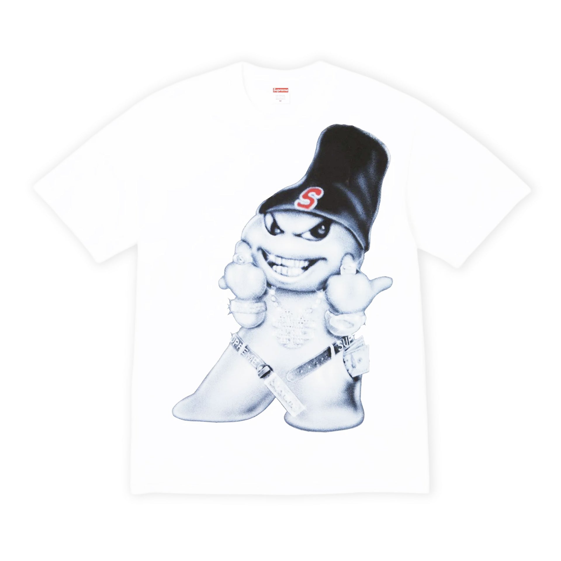 Supreme White Snowman Tee