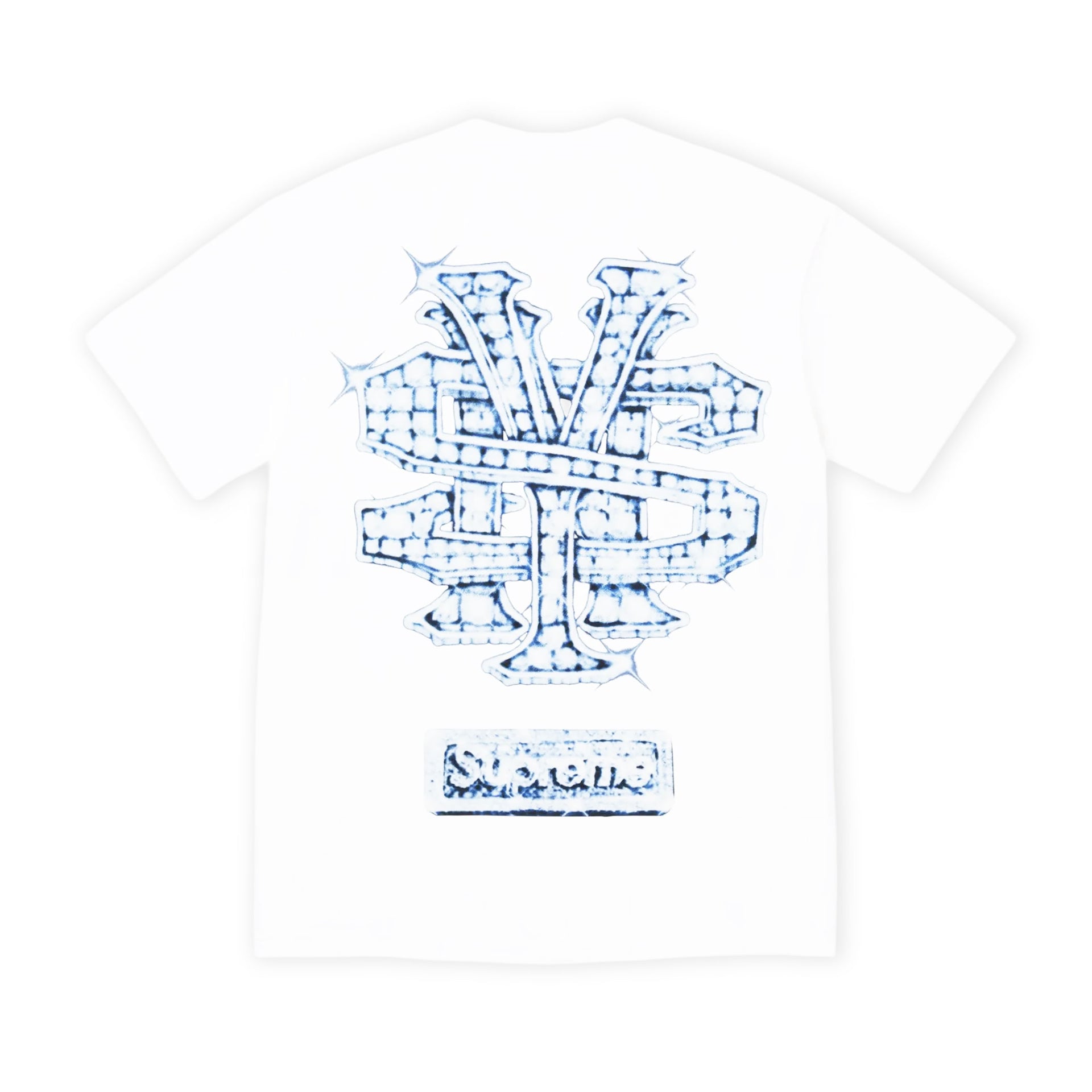 Supreme White Snowman Tee