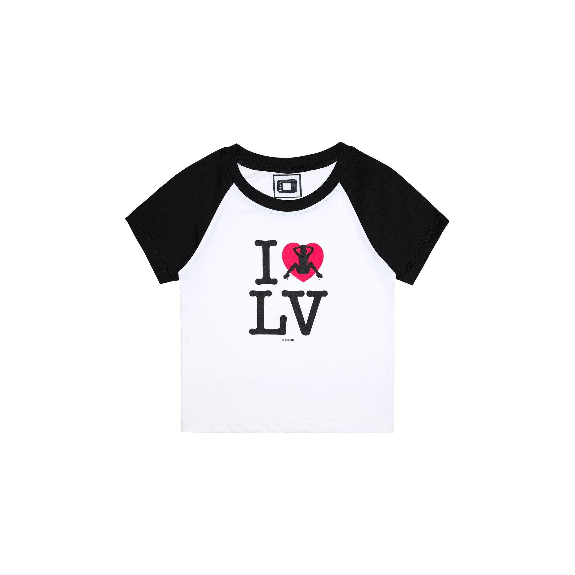 OTA White/Black Souvenir Women's bb Tee