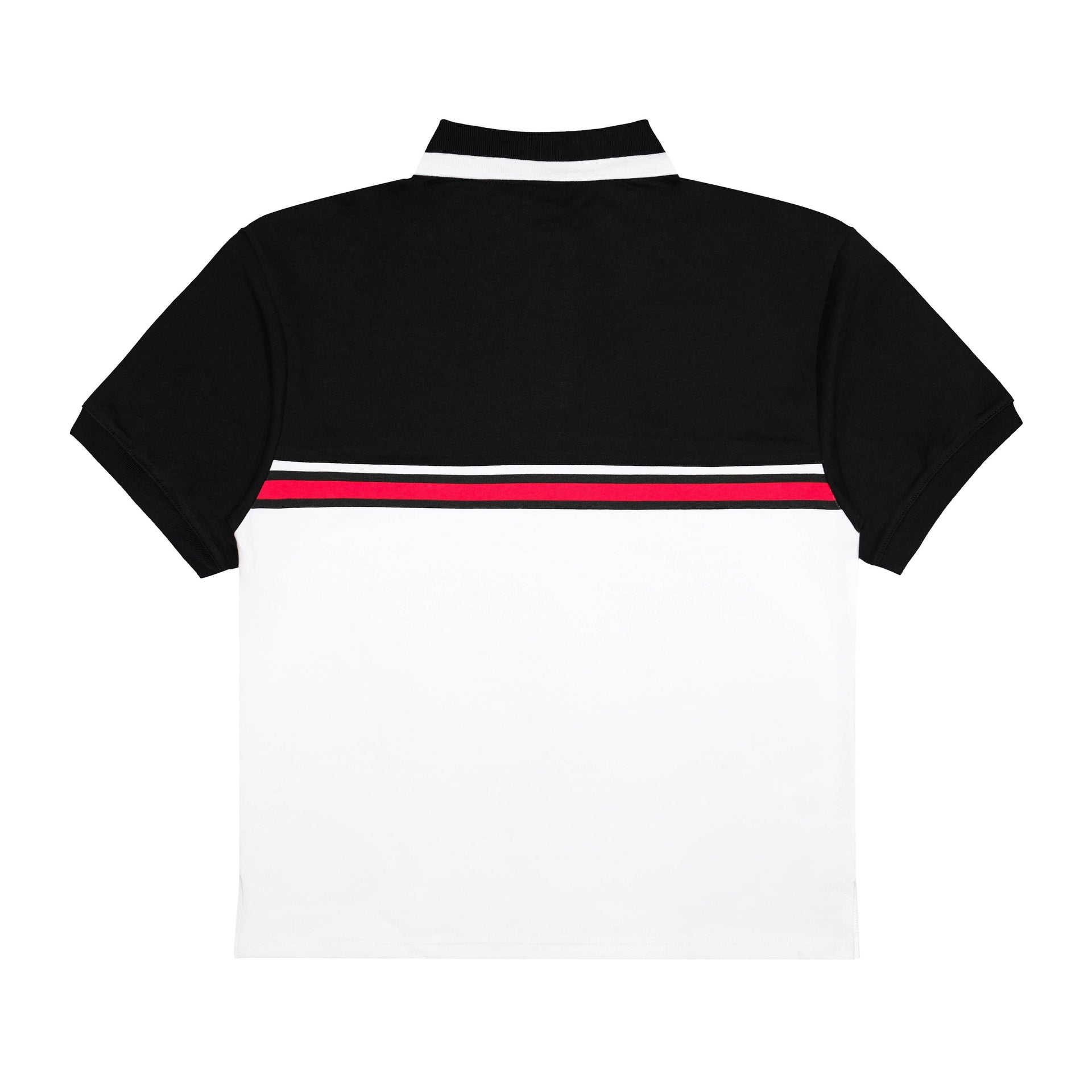 OTA White/Black/Red Split Souvenir Polo