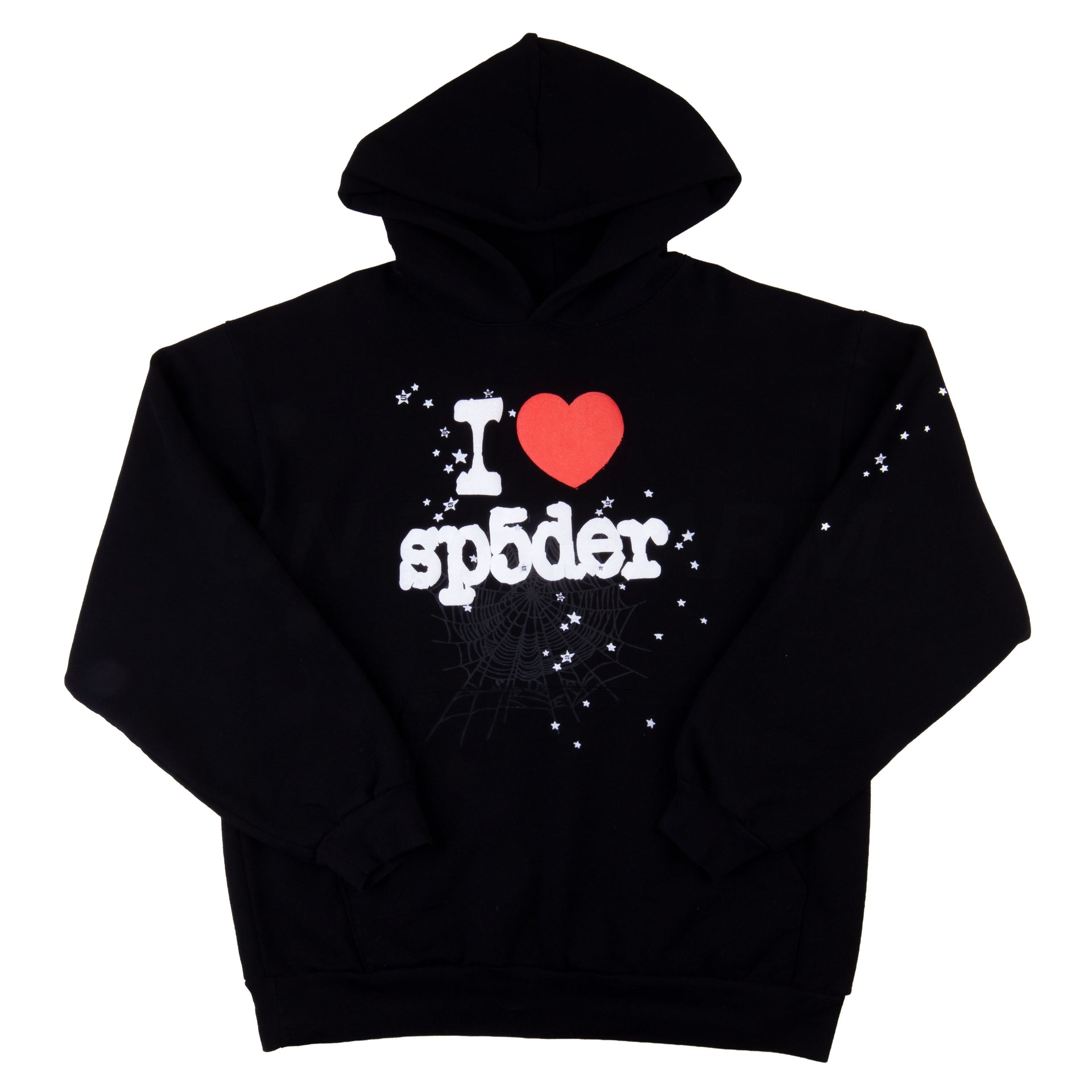 SPIDER Black Souvenir Hoodie PRE-OWNED