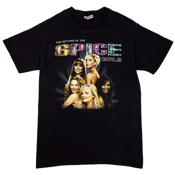 Vintage Black Return of the Spice Girls Tour Tee (2007)